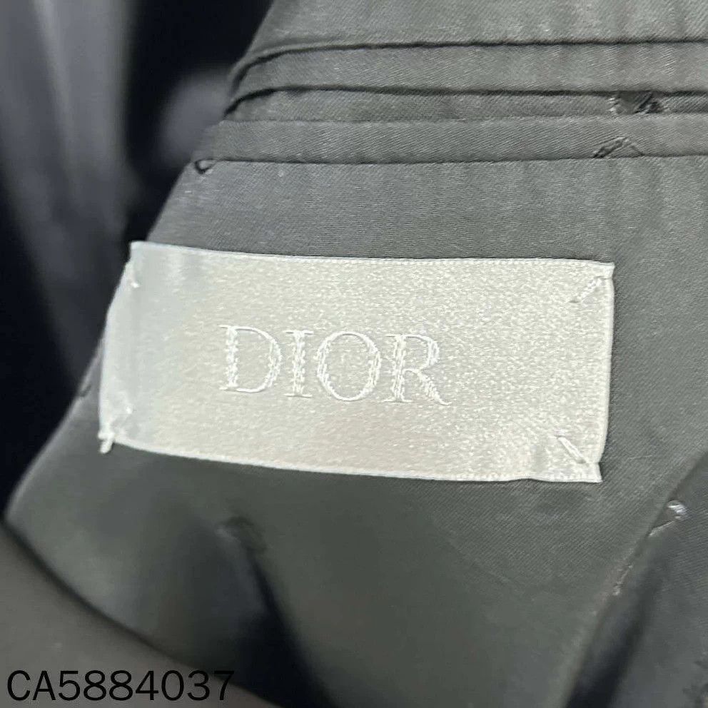 Dior Dior New Subtle All-Over Print Double Collar Blazer 58 Size 46R - 4 Thumbnail