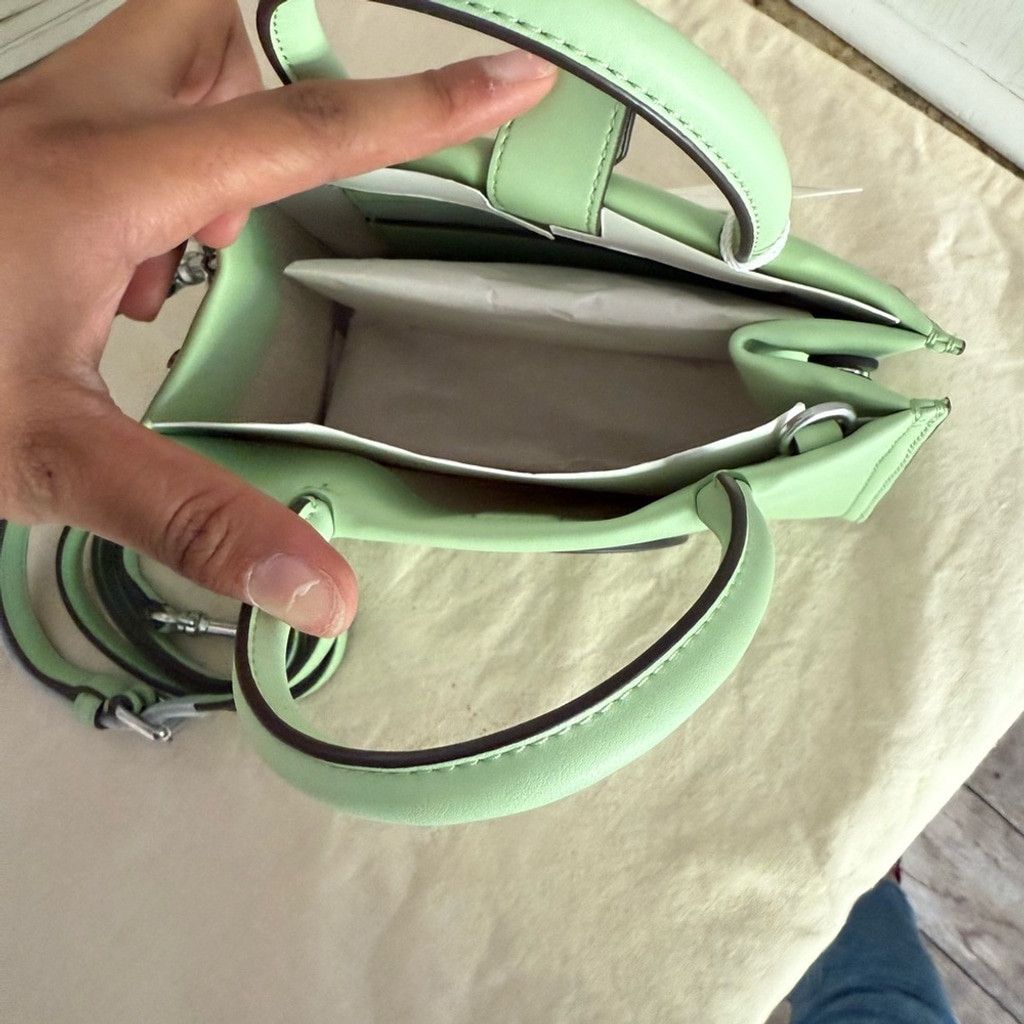 Tory Burch New Tory Burch Ella bio mini Mint leaf color Crossbody Bag Size ONE SIZE - 5 Thumbnail