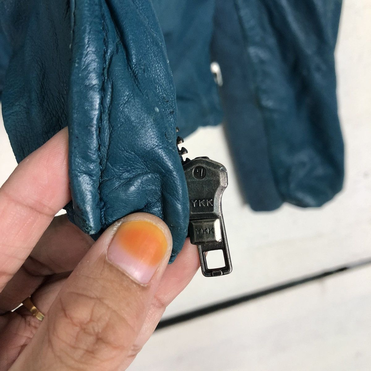 Japanese Brand 📌Vintage Cropped Biker Leather Jacket Muuba Issey Miyake Size M / US 6-8 / IT 42-44 - 18 Thumbnail