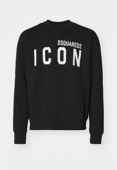 Dsquared2 o1mle0126 Icon Crew Sweatshirt in Black Size US M / EU 48-50 / 2 - 1 Preview