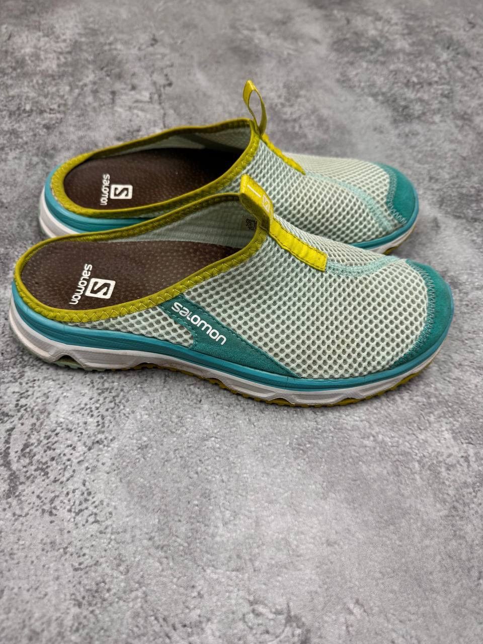Salomon Salomon Women Mesh Slip On Shoes Green White Size 41,5 Size US 11.5 / IT 41.5 - 6 Thumbnail
