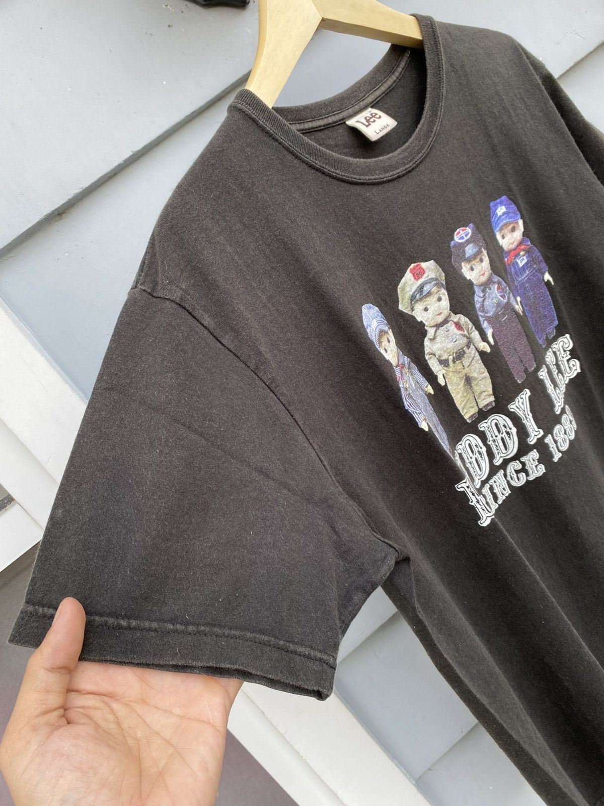 Japanese Brand × Other Buddy Lee Sun-Faded Distressed Tshirt Size US L / EU 52-54 / 3 - 3 Thumbnail