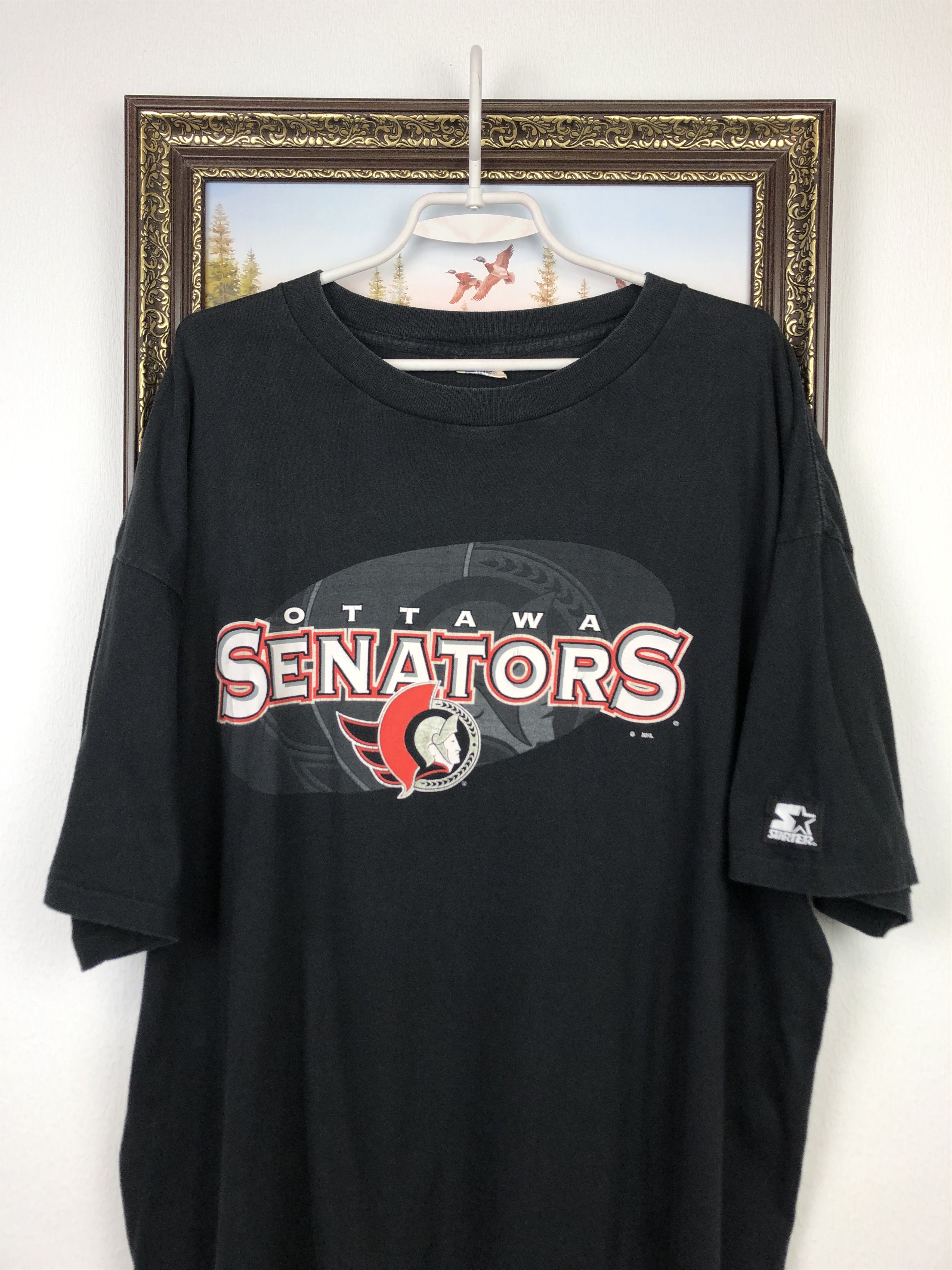 Starter Vintage Starter Ottawa Senators Shirt NHL Over Print Jersey Size US XL / EU 56 / 4 - 2 Thumbnail