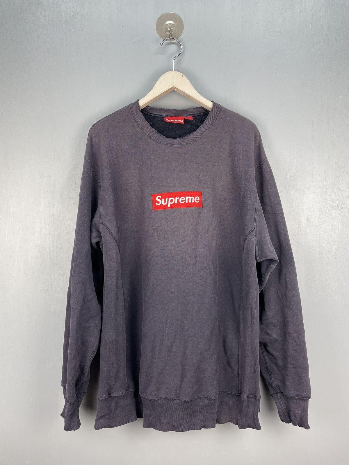 Supreme × Vintage Vintage Supreme box logo sweatshirt | Grailed