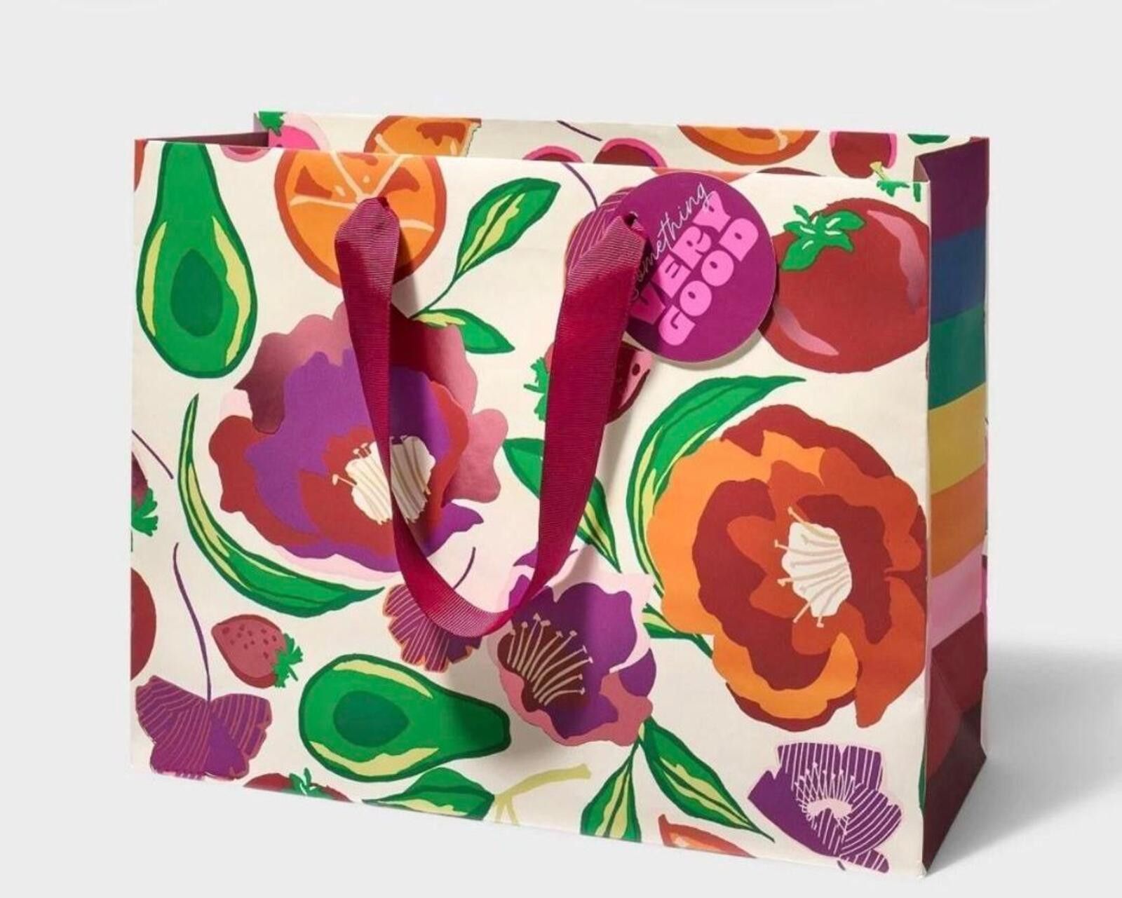 Other Tabitha Brown Medium Multicolor Paper Gift Bag All Occasions Size ONE SIZE - 1 Preview