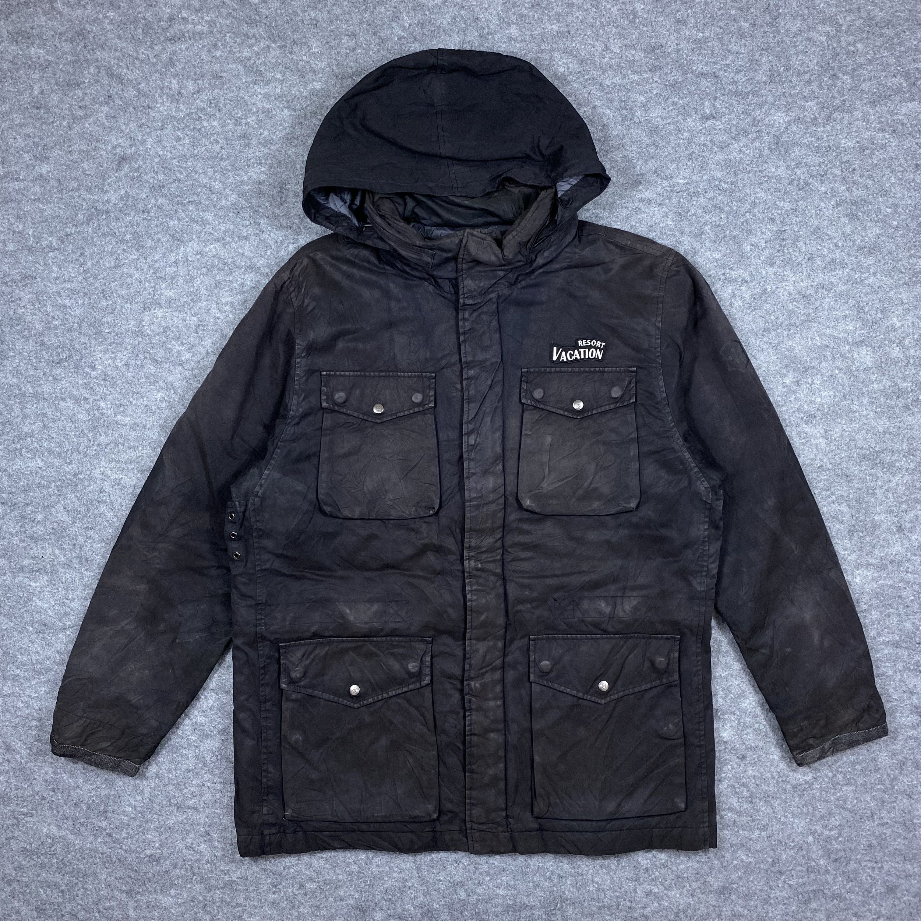 Victorinox Victorinox Swiss Army M-65 Waxed Cotton Military Jacket-J667 Size US L / EU 52-54 / 3 - 1 Thumbnail