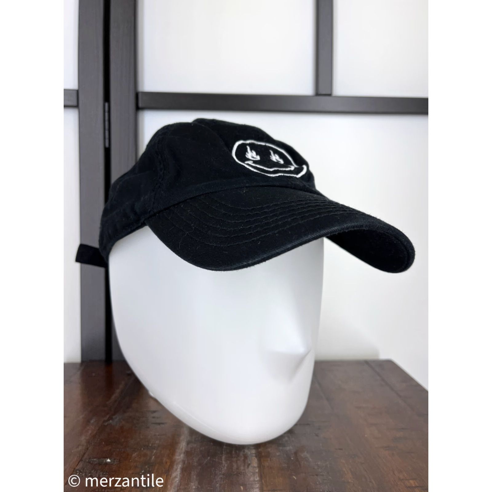 Vintage J. America Baseball Cap Hat Strap Back One Size Black Cotton Twill Adjustable Men Adult Cap Hat Mens Accessories 90s? Size ONE SIZE - 7 Thumbnail