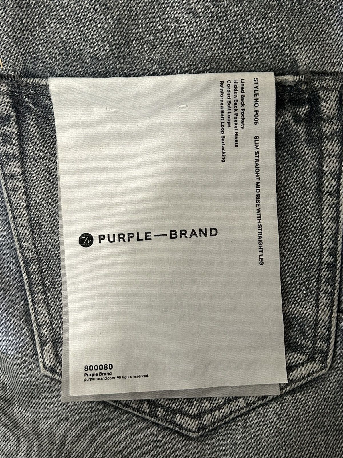 Purple Brand Purple Brand Jeans Style No. P005 Size US 34 / EU 50 - 5 Thumbnail