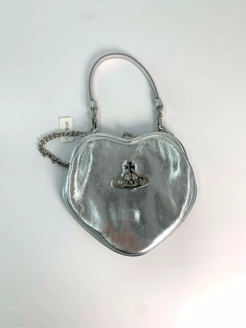 Vivienne Westwood Vivienne Westwood size os Belle Saturn Logo Kiss Lock Heart Size ONE SIZE - 6 Thumbnail