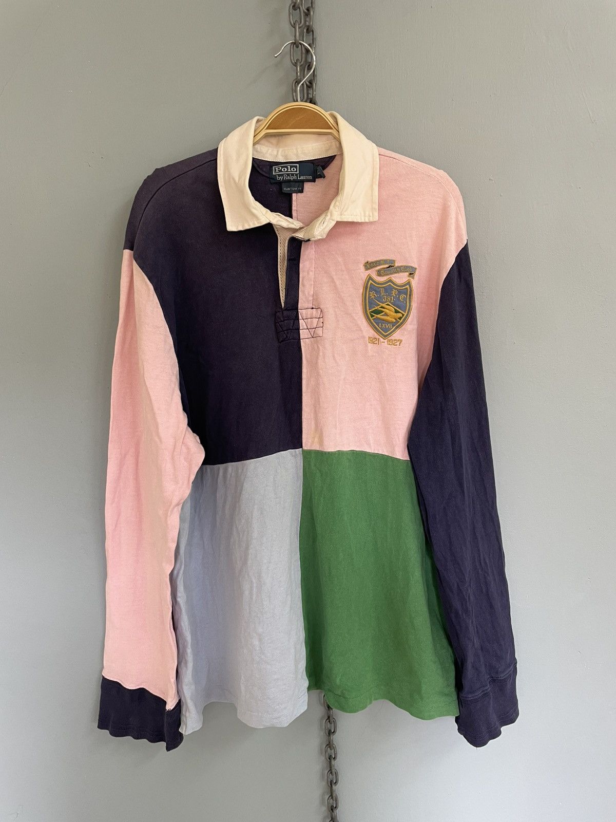 Polo Ralph Lauren Vintage Polo Ralph Lauren rugby long sleeve polo shirt Size US XL / EU 56 / 4 - 1 Thumbnail