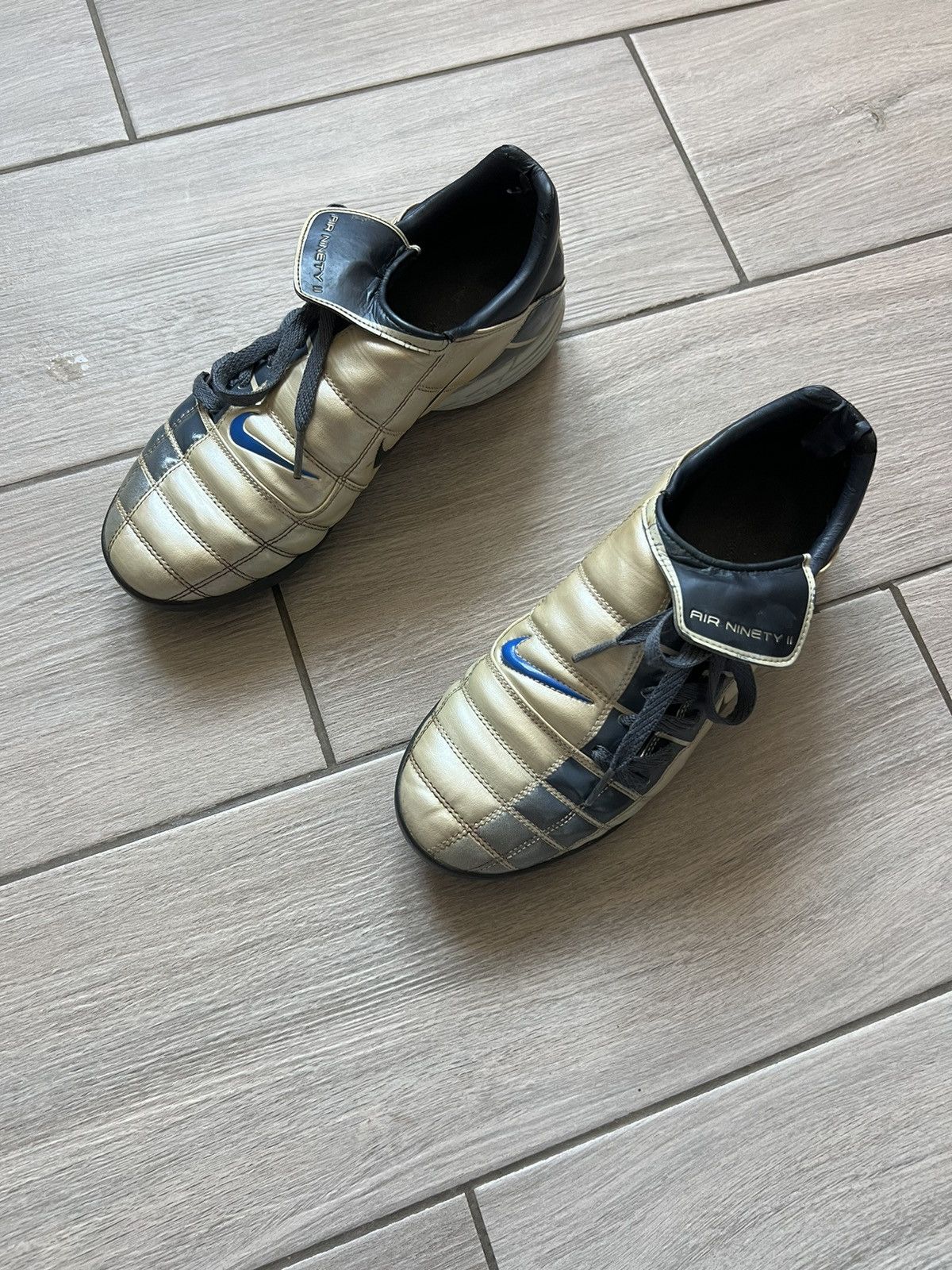Nike Vintage Nike Total 90 Cleats Sneakers Soccer Boots US 00’s Size US 8 / EU 41 - 4 Thumbnail