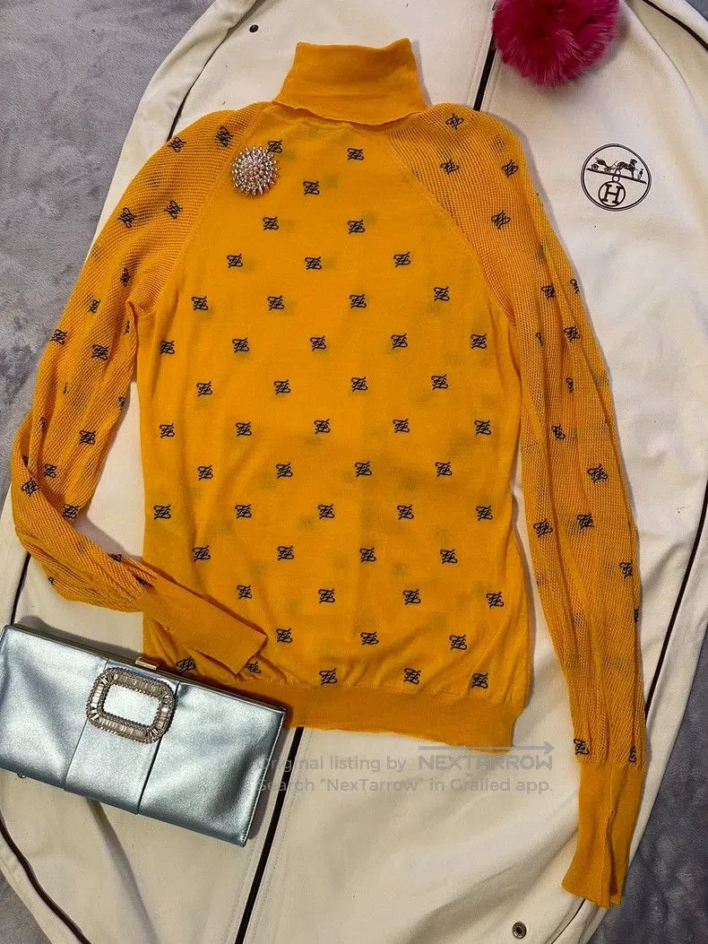 Fendi Fendi Knit Top Size S / US 4 / IT 40 - 4 Thumbnail