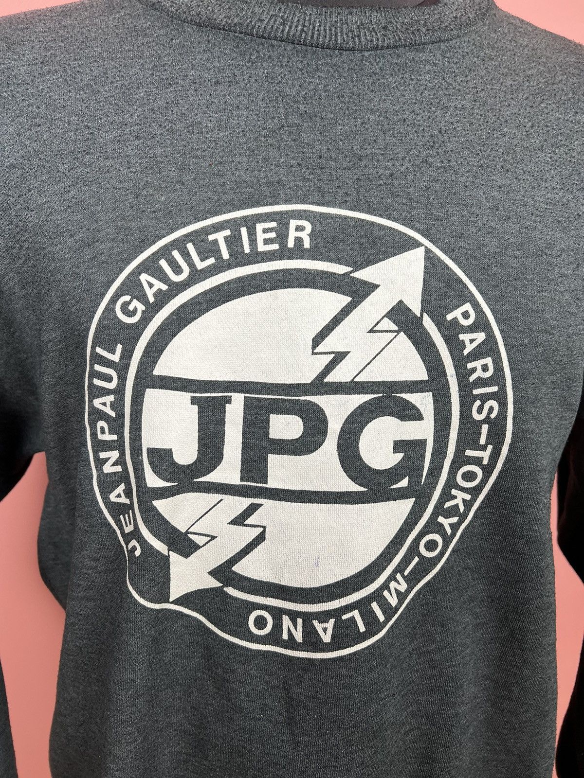 Vintage Jean Paul Gaultier sweatshirt logo vintage rare streetwear Size US M / EU 48-50 / 2 - 2 Thumbnail