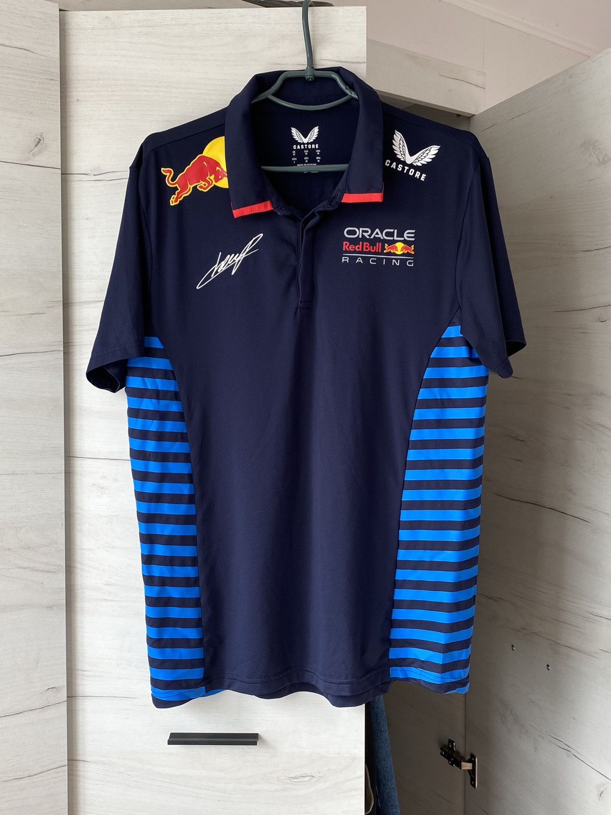 Castore Red Bull Racing Perez 11 Castore Polo Shirt Navy M Size US M / EU 48-50 / 2 - 1 Thumbnail