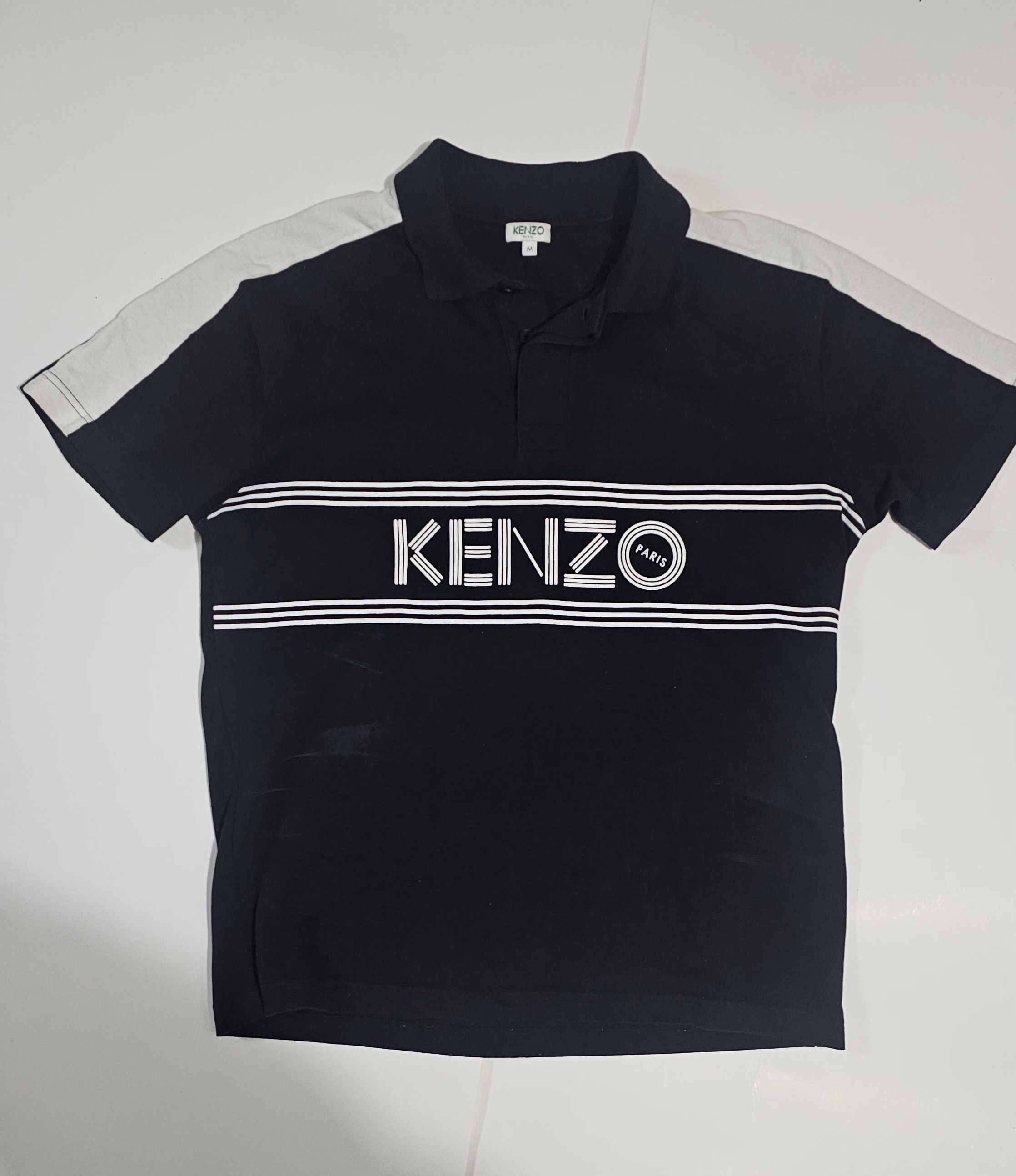 Kenzo KENZO Polo Panel Paris Logo Front Size US M / EU 48-50 / 2 - 1 Preview