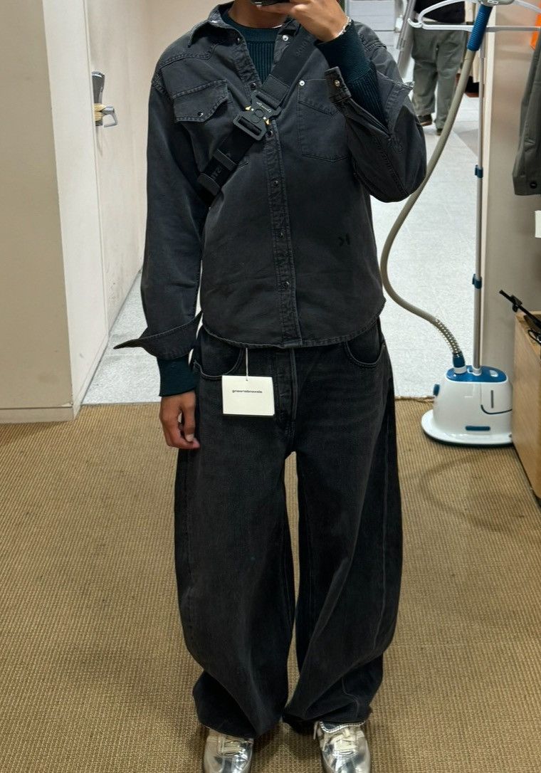 Alexander Wang Alexander Wang oversized rounded low grey aged 031 denim Size US 28 / EU 44 - 7 Thumbnail