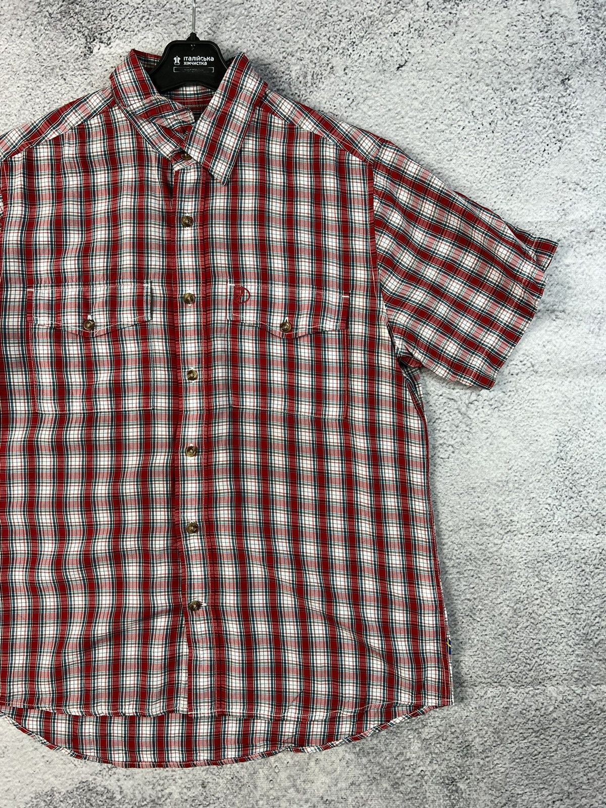 Fjallraven Fjallraven check short sleeve shirt Size US M / EU 48-50 / 2 - 3 Thumbnail