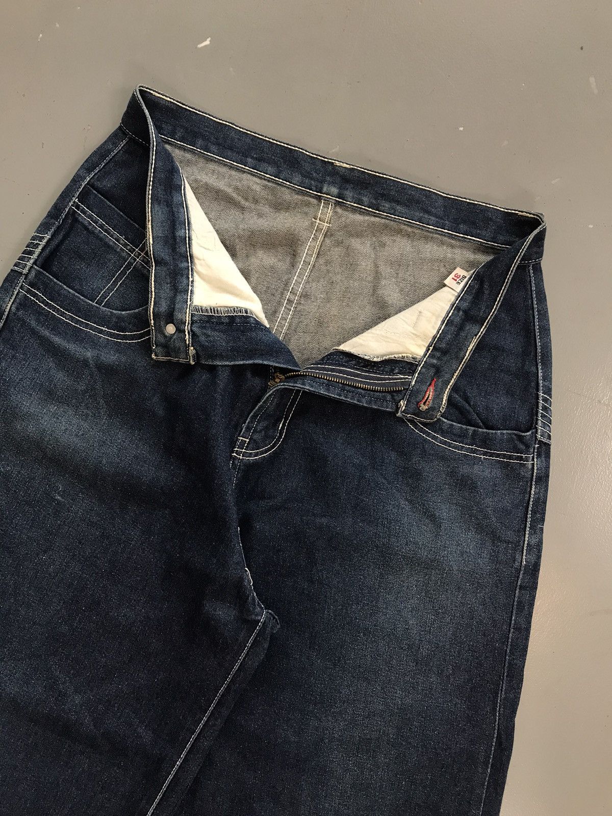 JNCO × Southpole × Vintage Vintage KATAILU big pocket flared denim Size US 31 - 3 Thumbnail