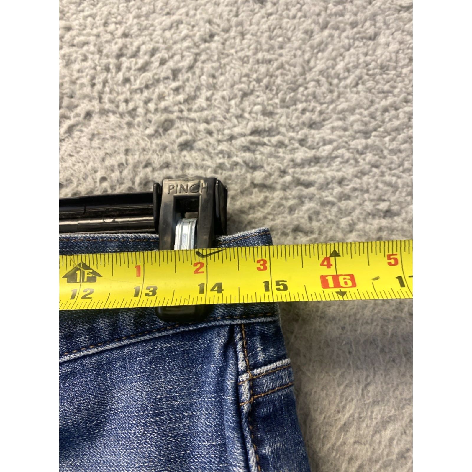 Gap GAP Slim Fit Jeans Mens 29X32 Light Wash Blue Straight Denim USA Size US 29 - 4 Thumbnail