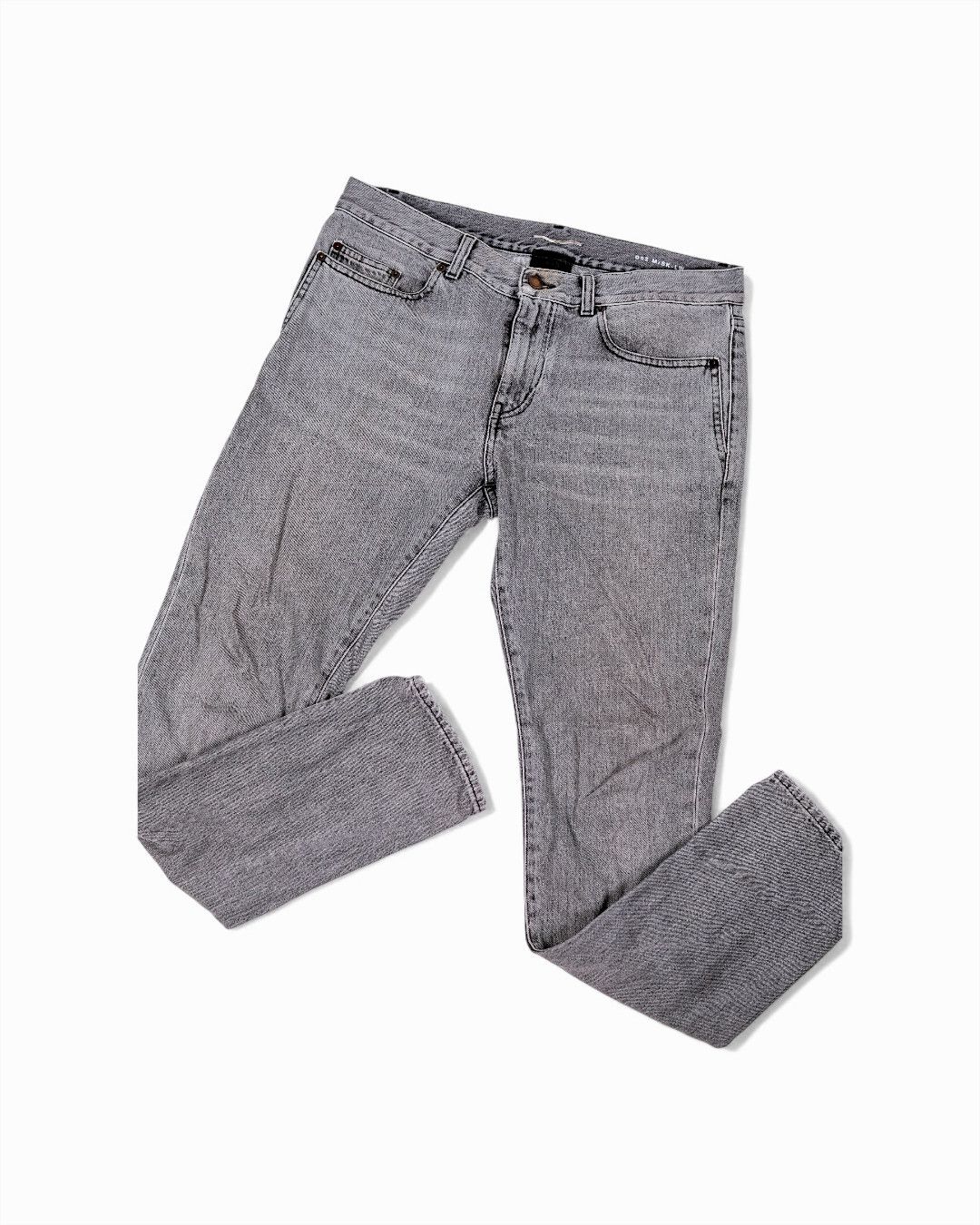 Saint Laurent Paris Saint Lauren D02 M / SK - LW Stretch Denim Size US 32 / EU 48 - 2 Thumbnail