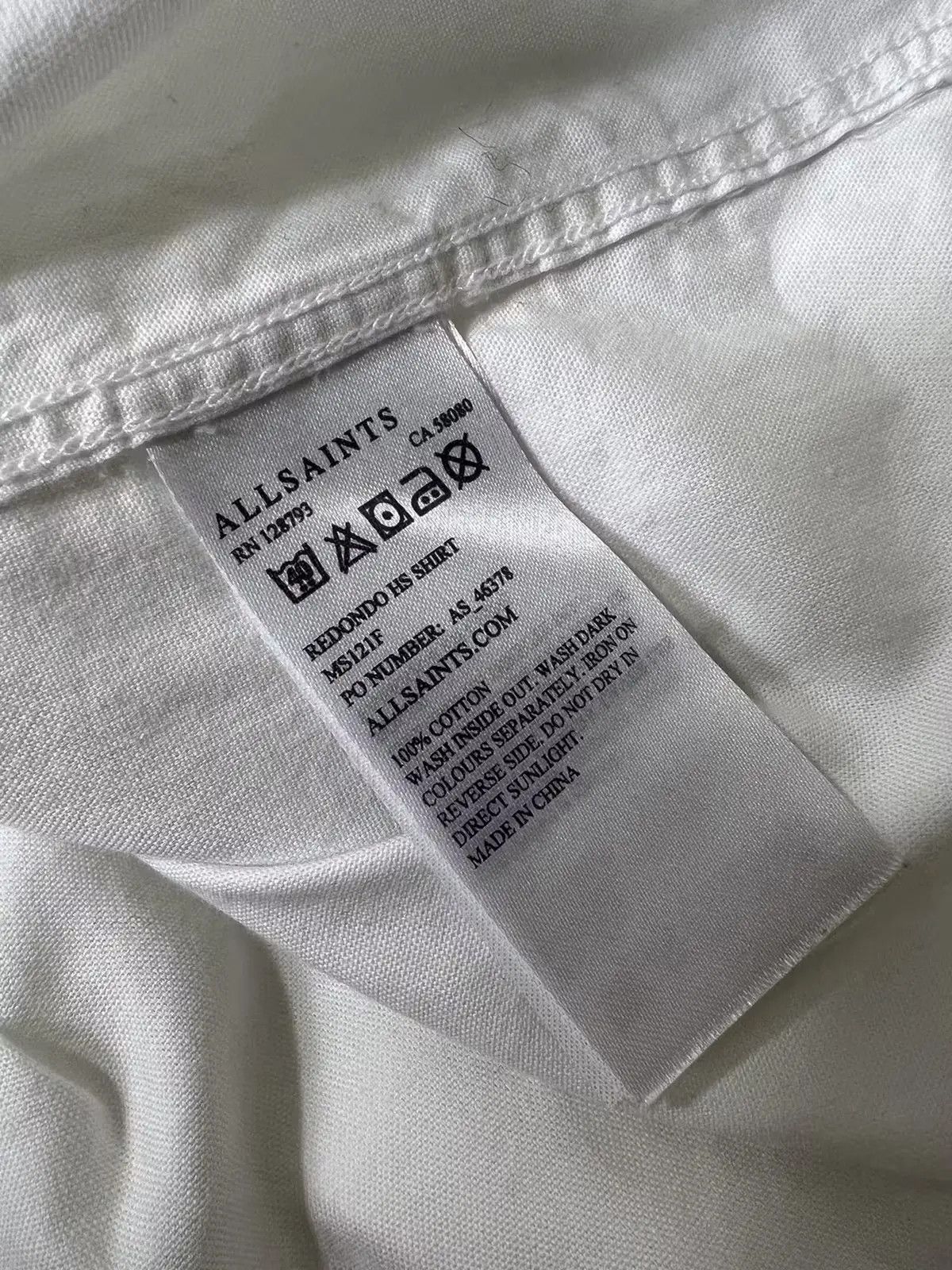 20471120 × Allsaints × Japanese Brand All Saints Redondo HS shirt Size US L / EU 52-54 / 3 - 5 Thumbnail