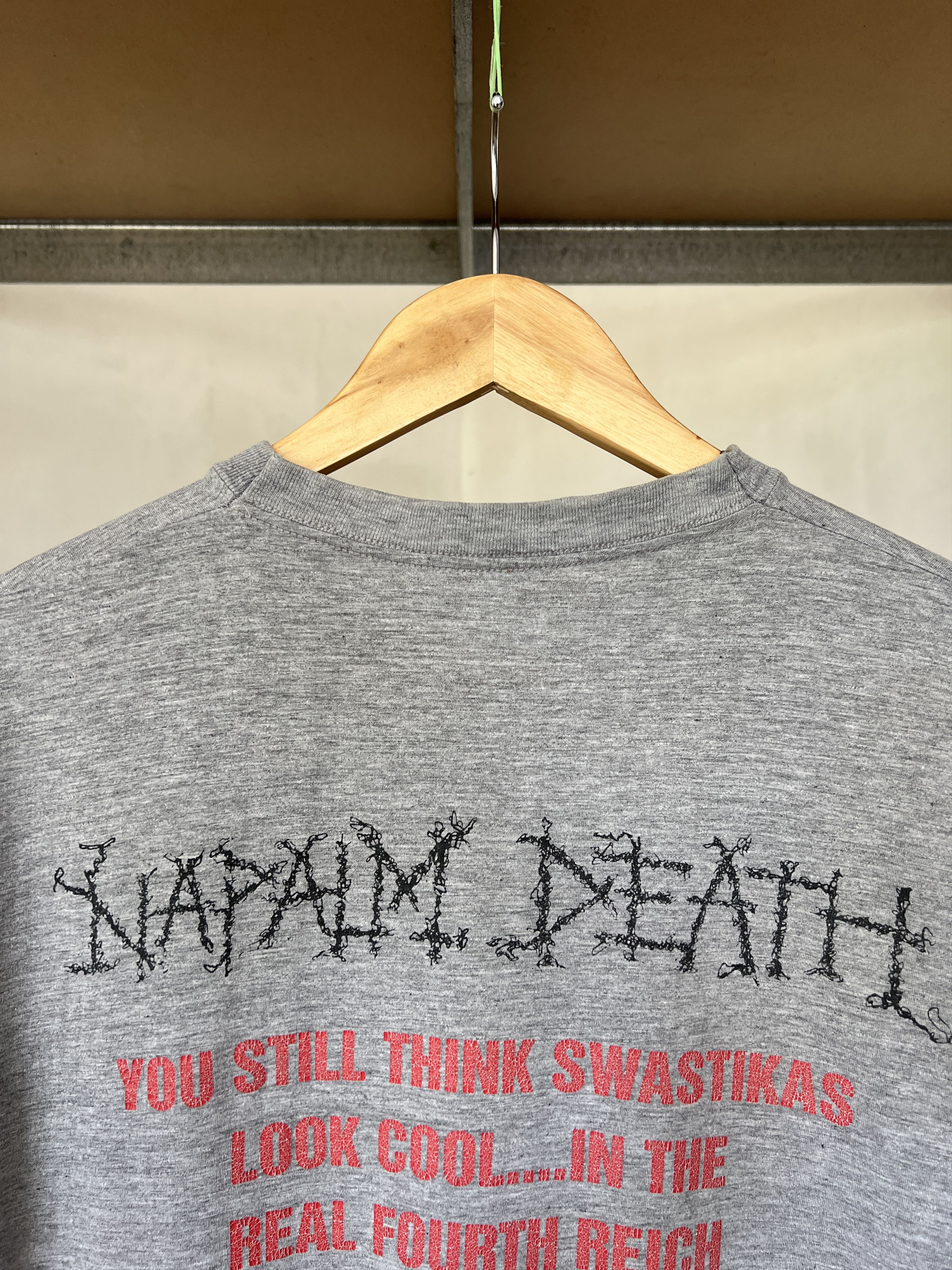 Band Tees Napalm Death Vintage 1993 Rock Band Tee Size US XL / EU 56 / 4 - 13 Thumbnail