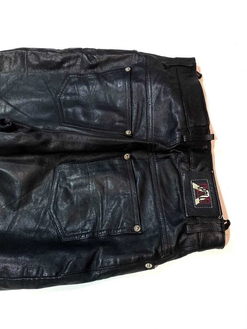 Leather × Vintage Apollo Racing Moto Leather Pants Vintage Size US 30 / EU 46 - 6 Thumbnail