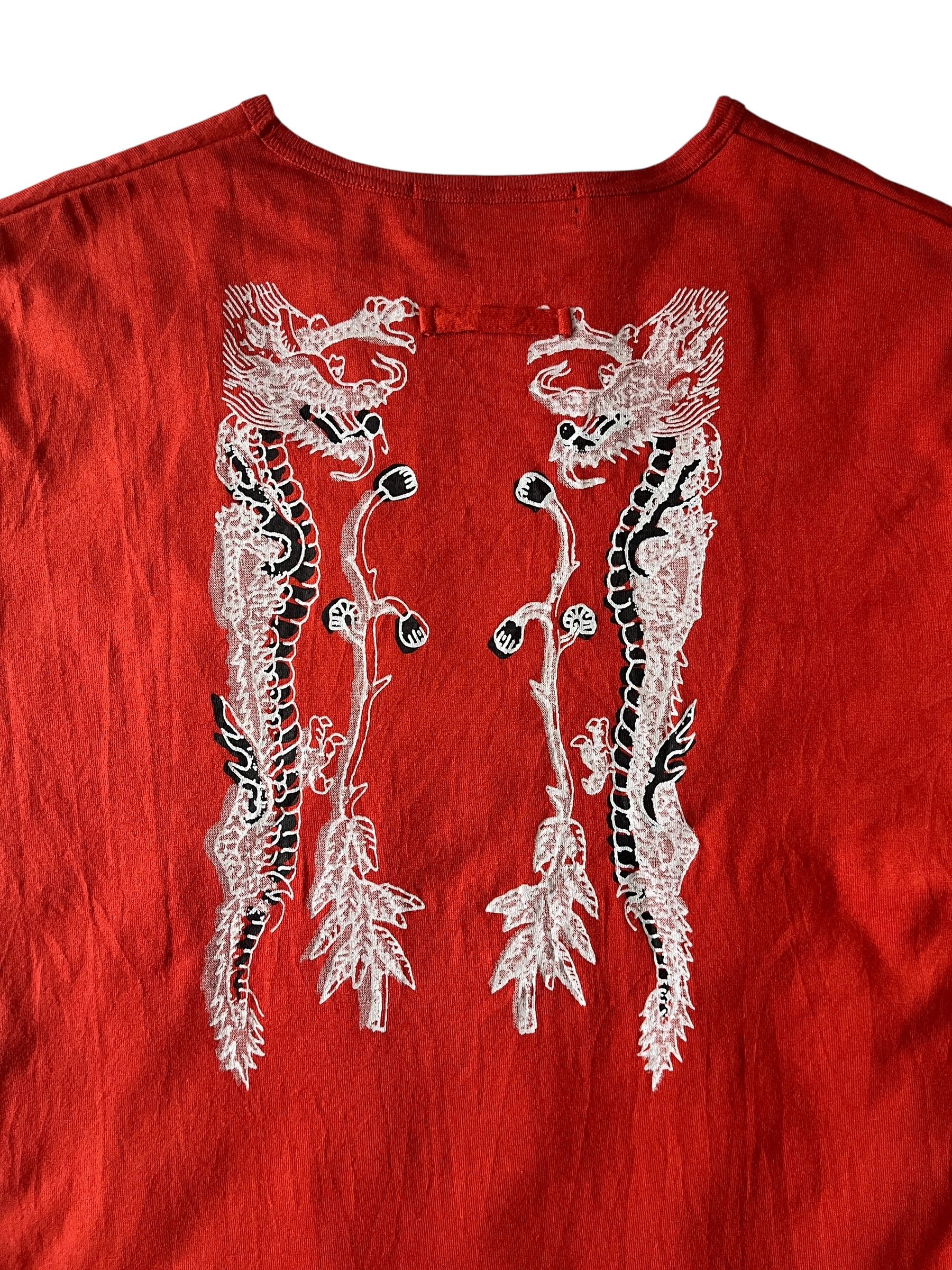 Gaultier Homme Objet Jean Paul Gaultier Double Dragon Backhit Tshirt Size US S / EU 44-46 / 1 - 5 Thumbnail
