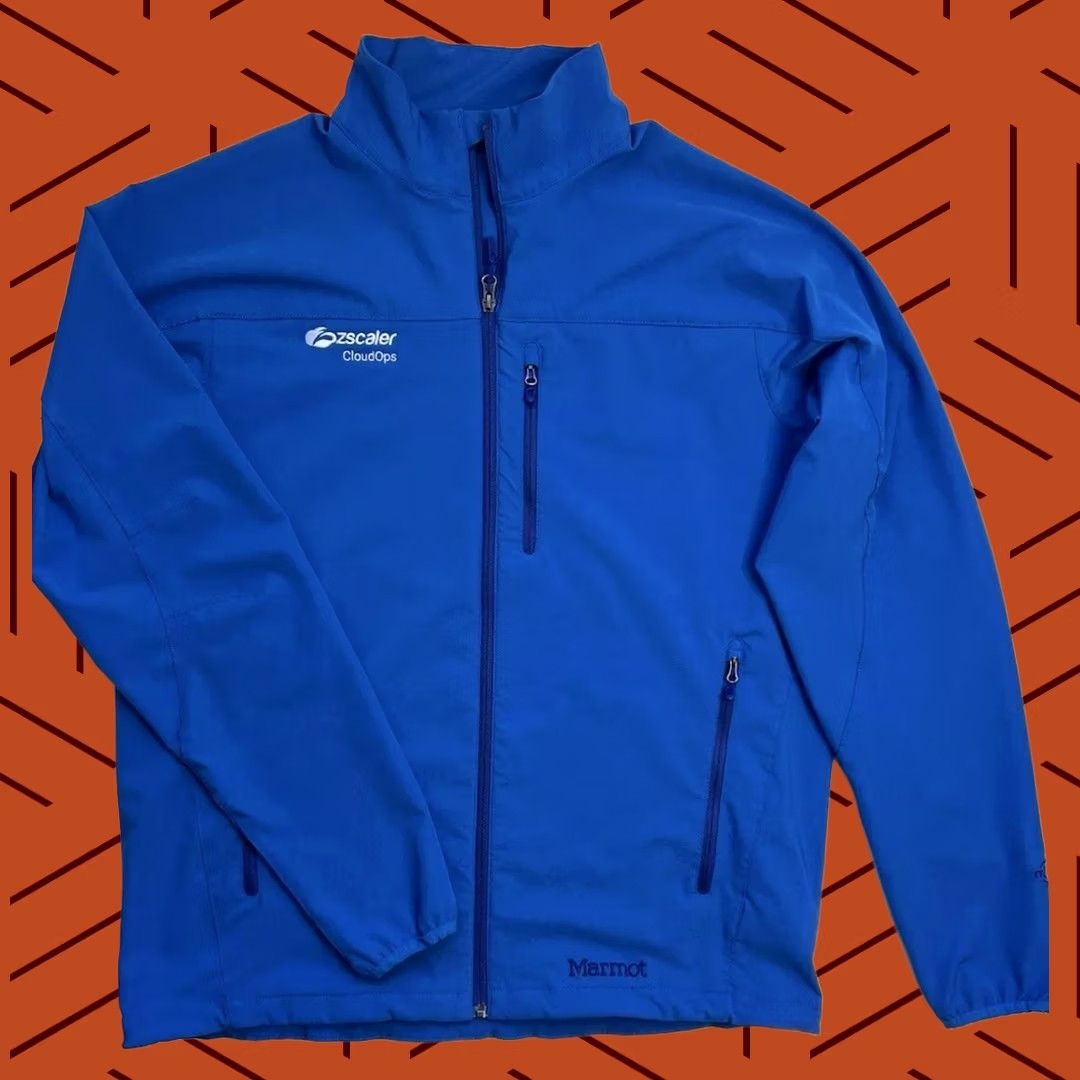 Marmot Marmot Jacket Softshell Full Zip Blue Men's XL Tempo M3 Size US XL / EU 56 / 4 - 1 Thumbnail
