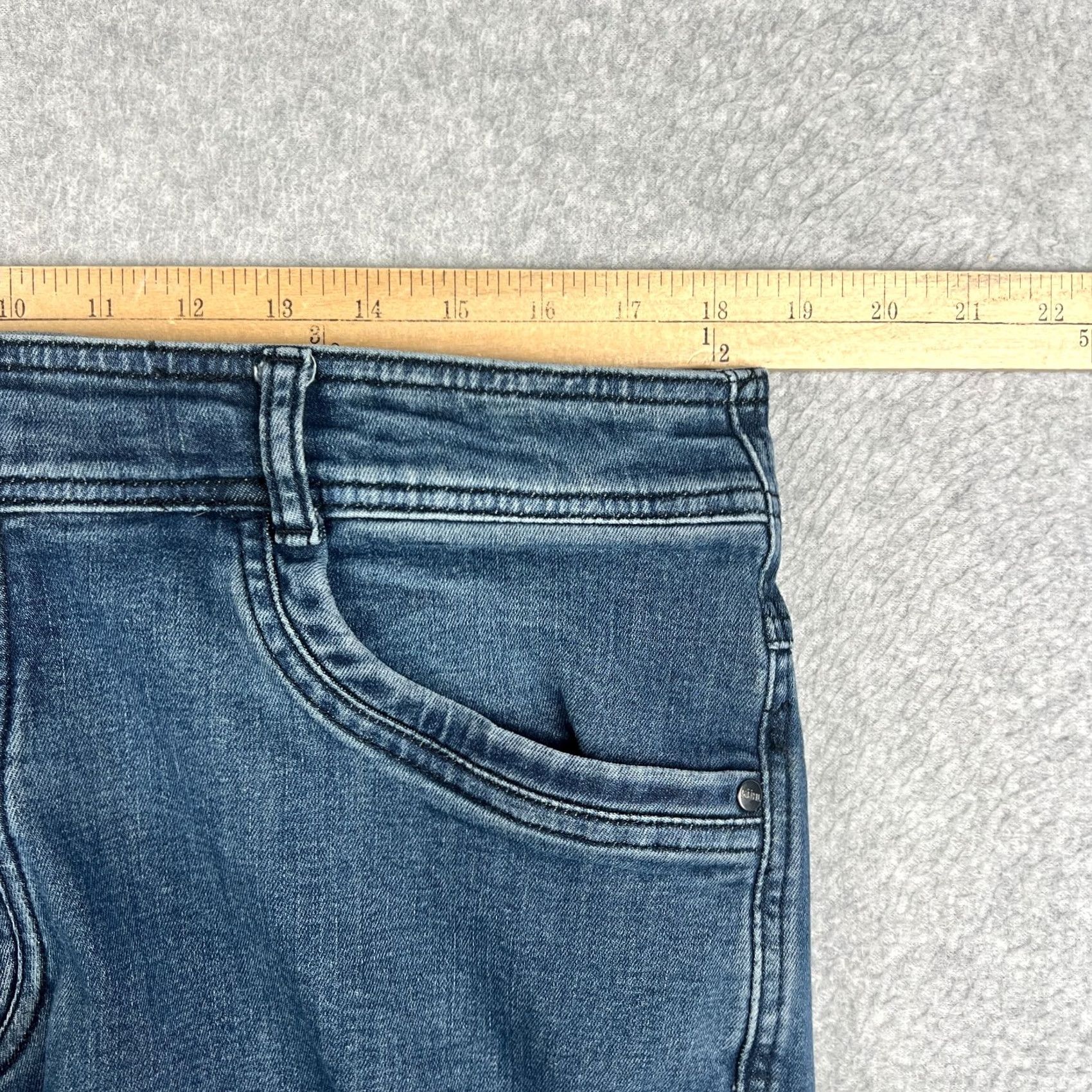 Denime Kuhl Klassik Fit Denim Jeans Stretch Hiking 38x32 Mens Blue Indigo Pants Jeans Size US 38 / EU 54 - 7 Thumbnail