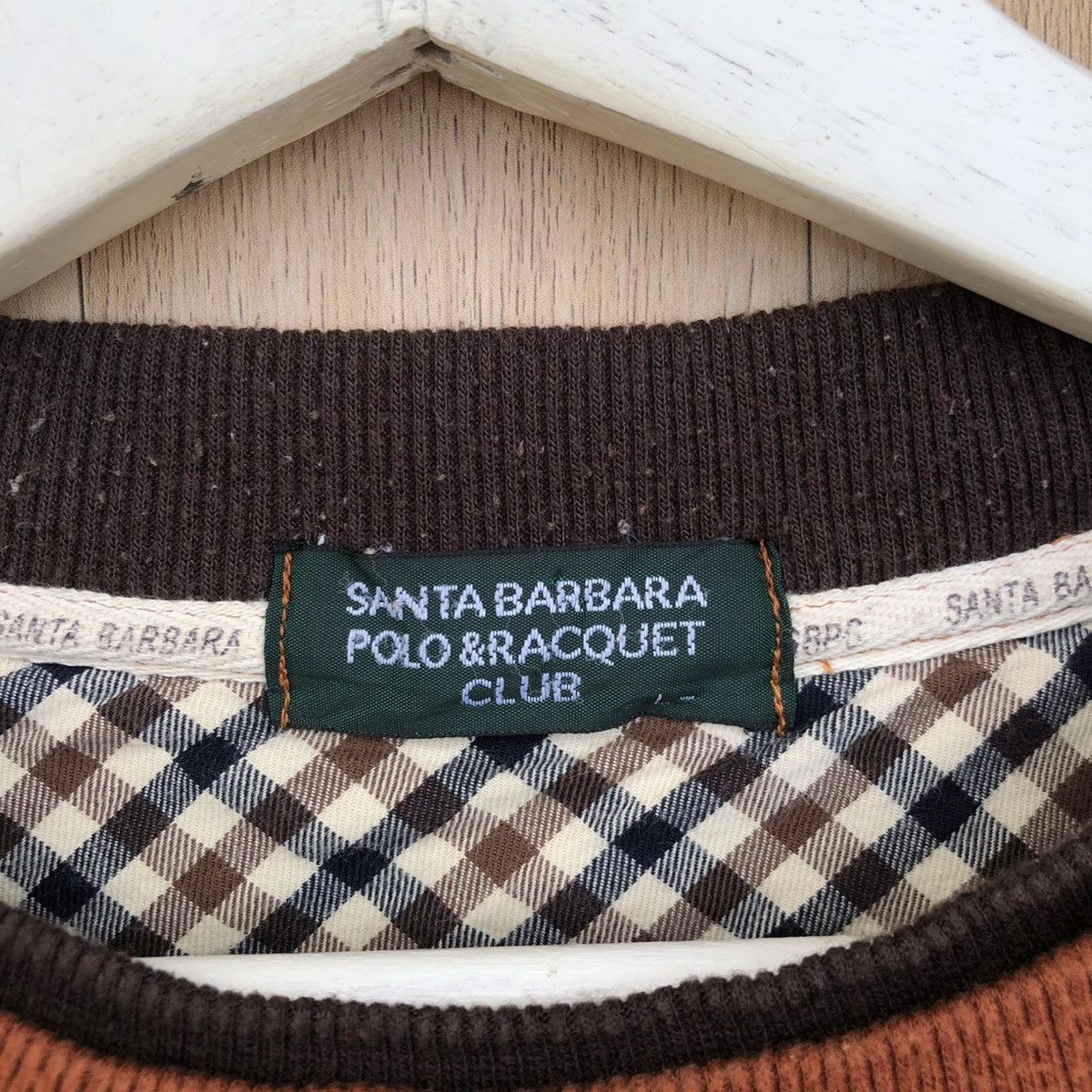 Vintage Vintage Santa Barbara polo & Racquet Club Sweatshirt Size US L / EU 52-54 / 3 - 5 Thumbnail