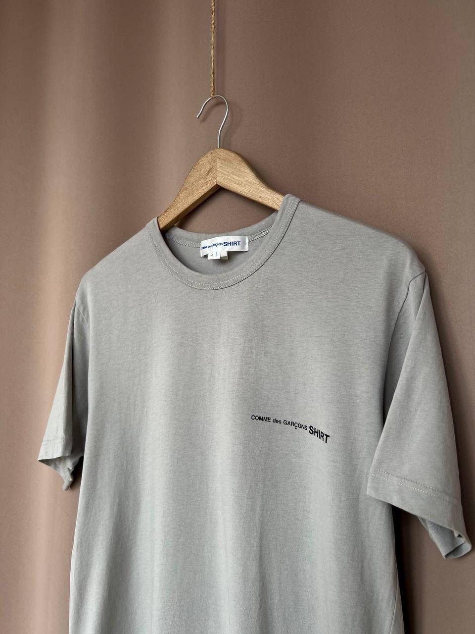 Comme des Garcons Comme Des Garcons Logo-Print T-Shirt Mens Size L Basic Logo Size US L / EU 52-54 / 3 - 4 Thumbnail