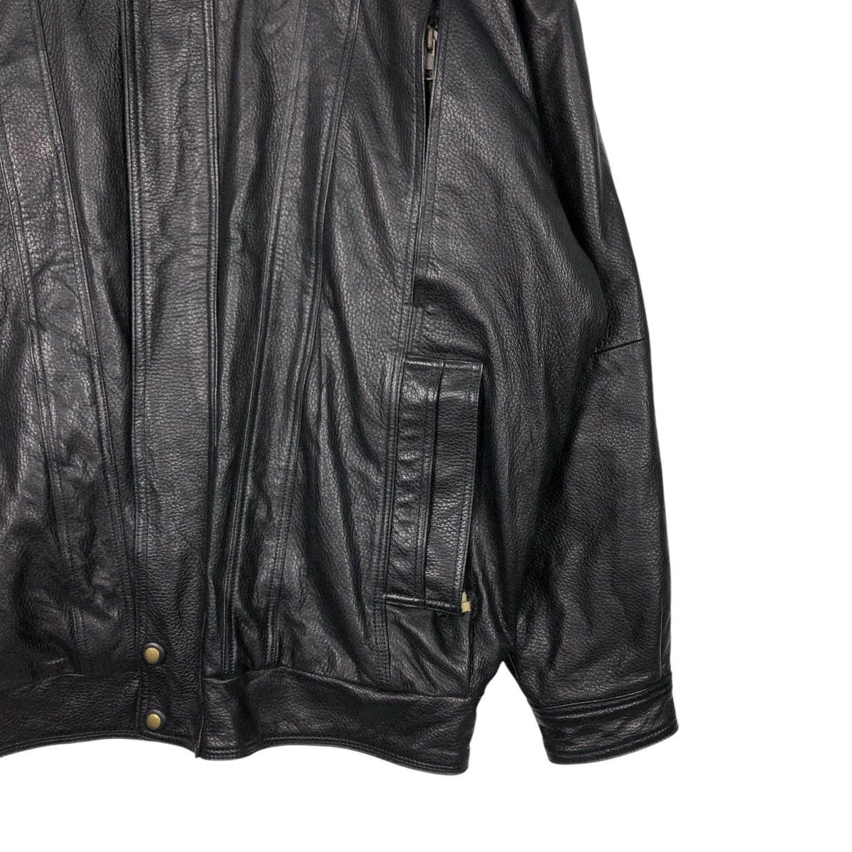 Aero Leathers VINTAGE BIKER GENUINE LEATHER JACKET ECHT LEDER ISSEY MIYAKE Size US M / EU 48-50 / 2 - 7 Thumbnail