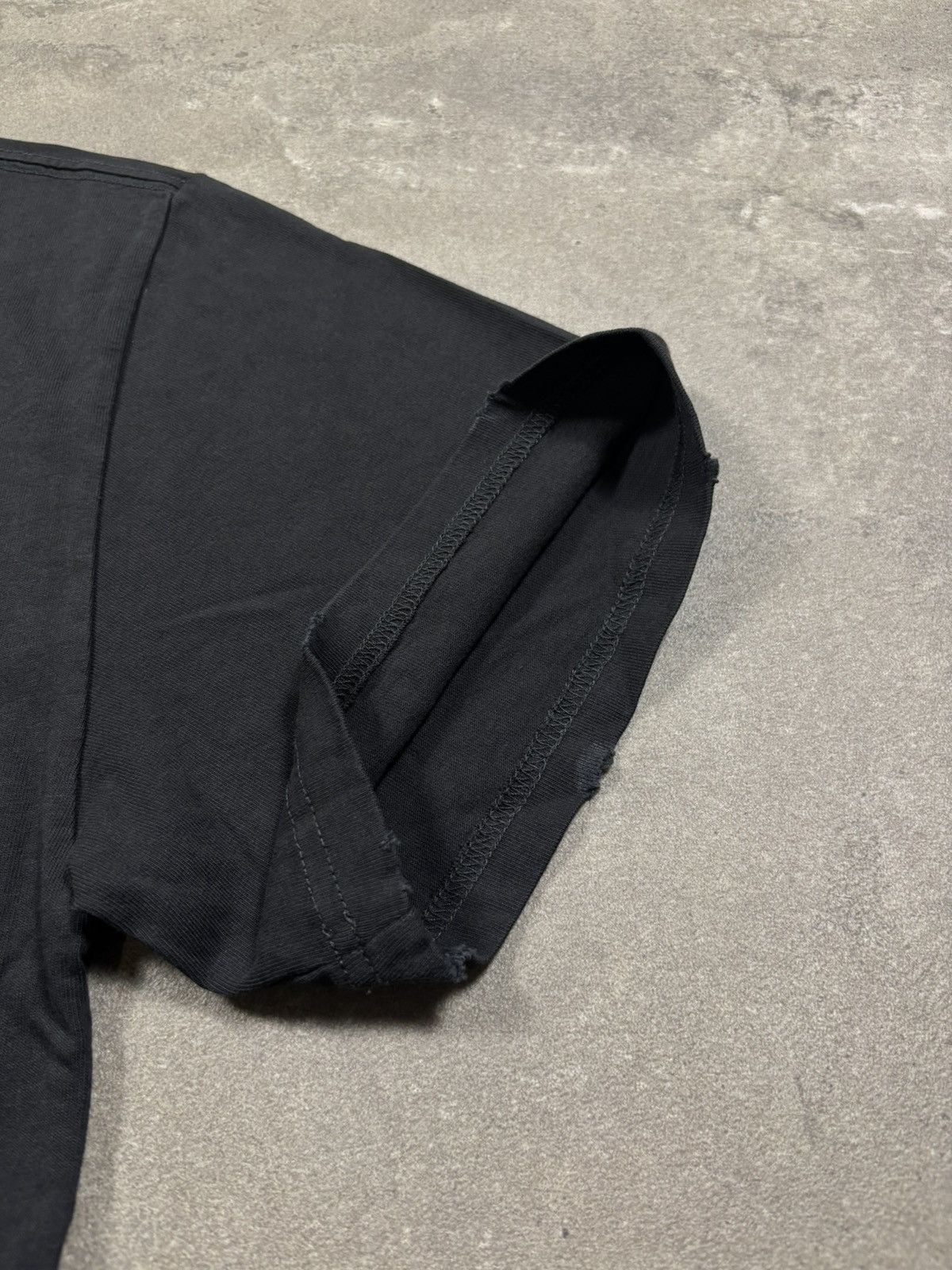 Vintage WARMAN AGGRESSIV DOG GRAPHIC TEE, WASHED BLACK Size US XL / EU 56 / 4 - 6 Thumbnail