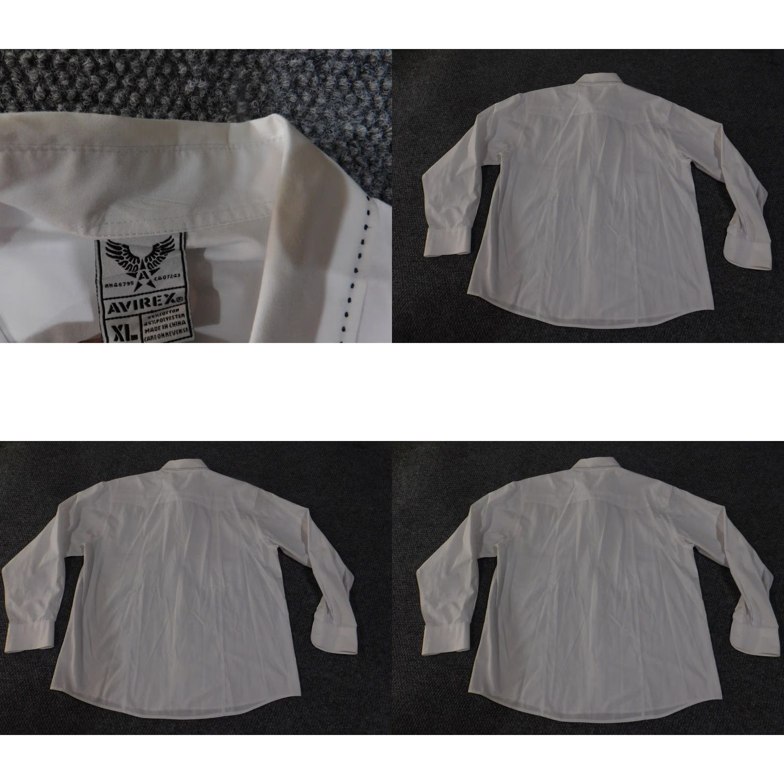 Avirex Avirex Shirt Mens XL Utility Button Up Epaulet Overshirt Safari Military Top Size US XL / EU 56 / 4 - 8 Thumbnail