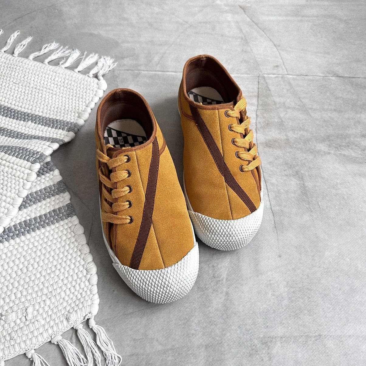 ASH × Diesel × Miss Sixty RARE Miss Sixty Side Lace Up Sneakers Shoes Converse Vibe Size US 7 / IT 37 - 4 Thumbnail