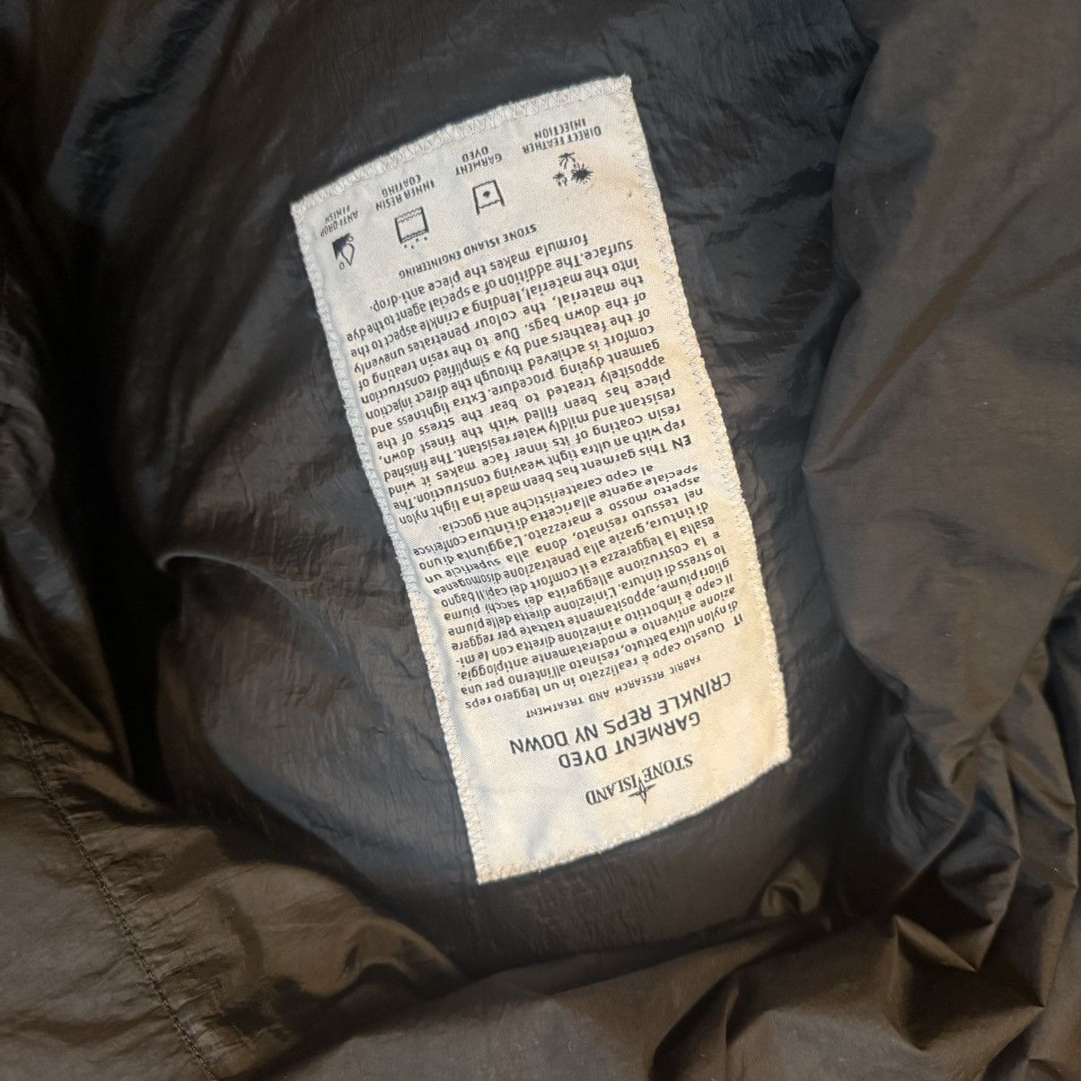 Stone Island Stone Island Crinkle Reps NY DOWN COAT Size US XXL / EU 58 / 5 - 4 Thumbnail
