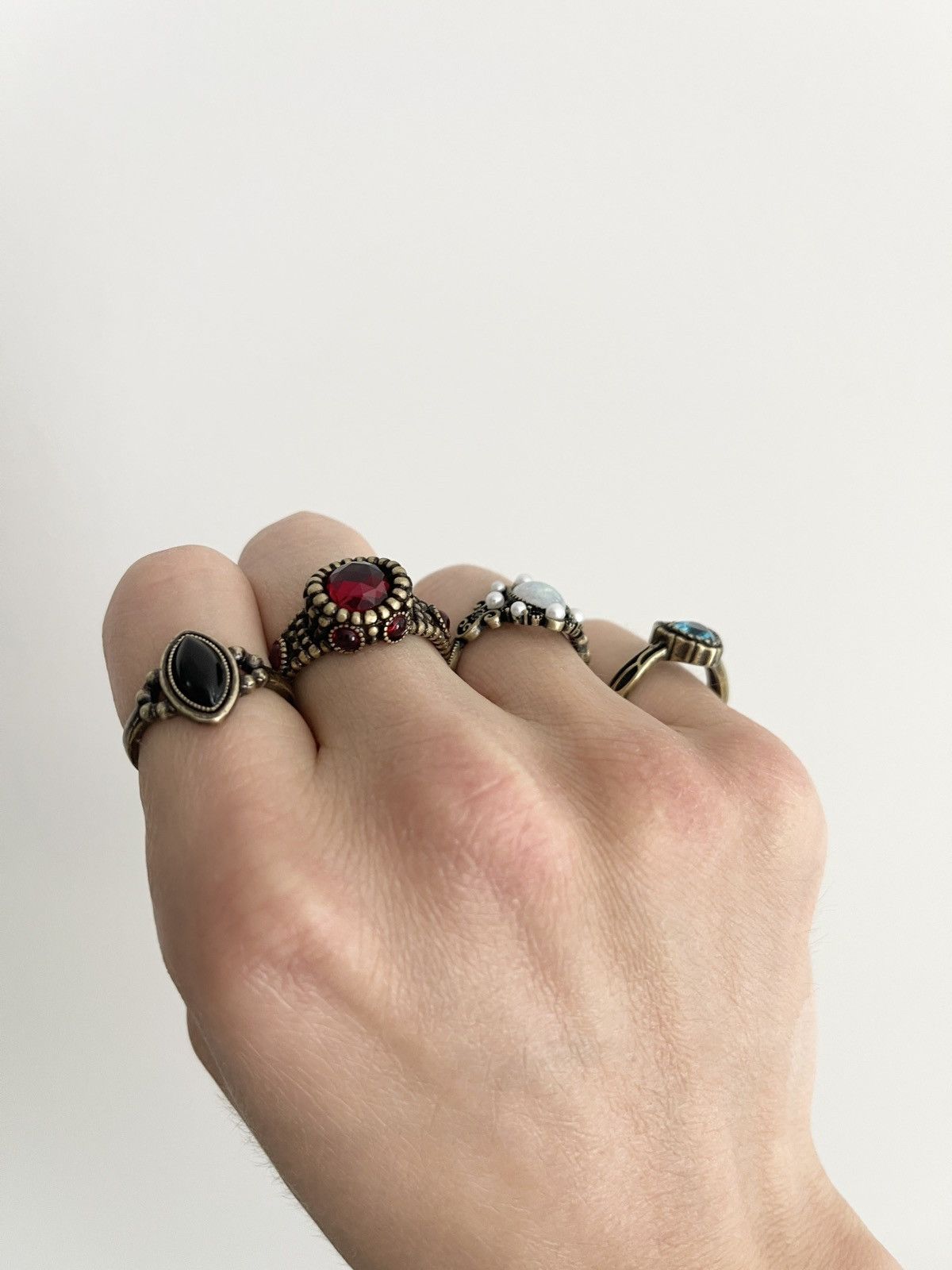 Japanese Brand × Vintage STEAL! Japan Nostalgia Ring Size ONE SIZE - 5 Thumbnail