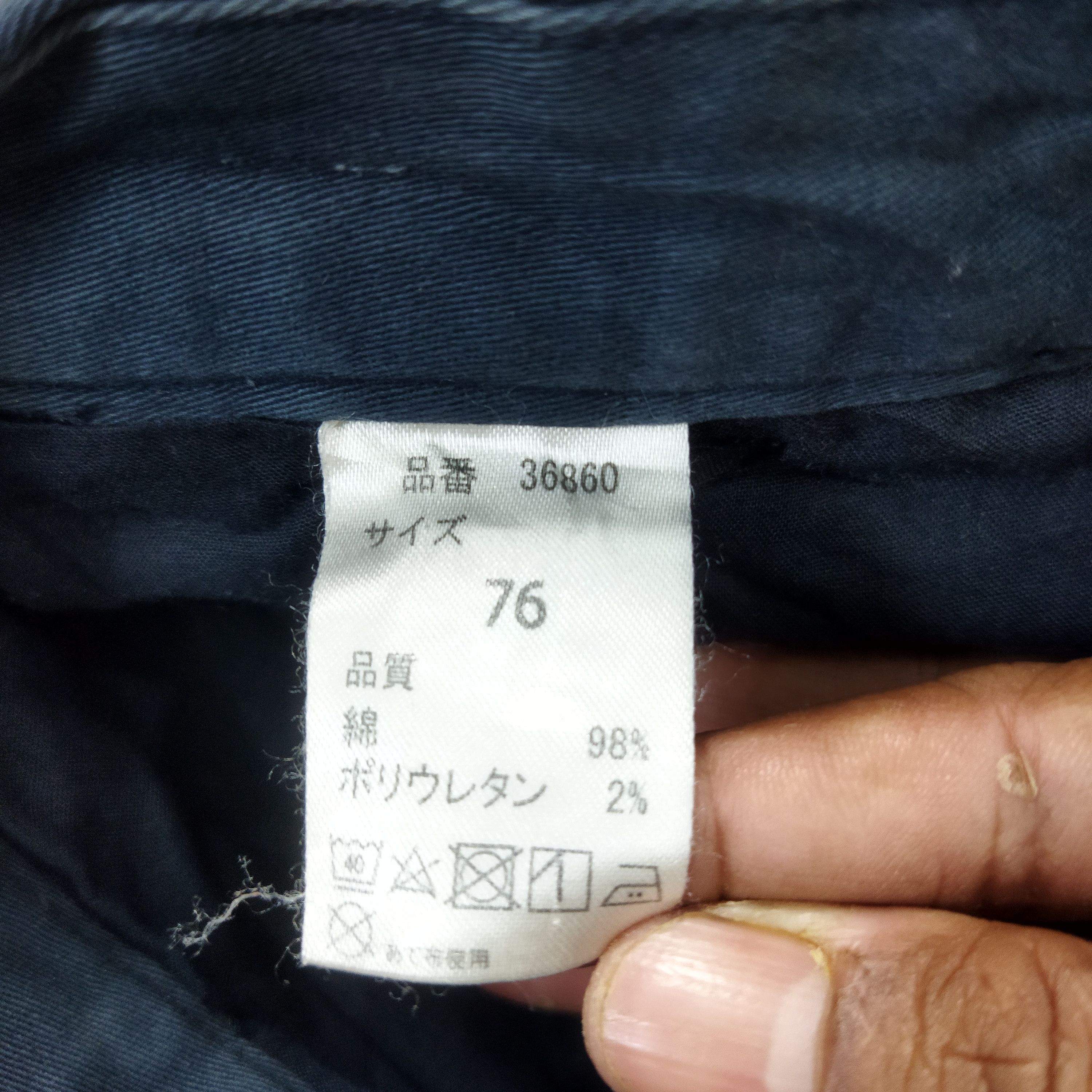 Japanese Brand VINTAGE JAPANESE BRAND FADED DARK BLUE CARGO PANTS Size US 29 - 7 Thumbnail