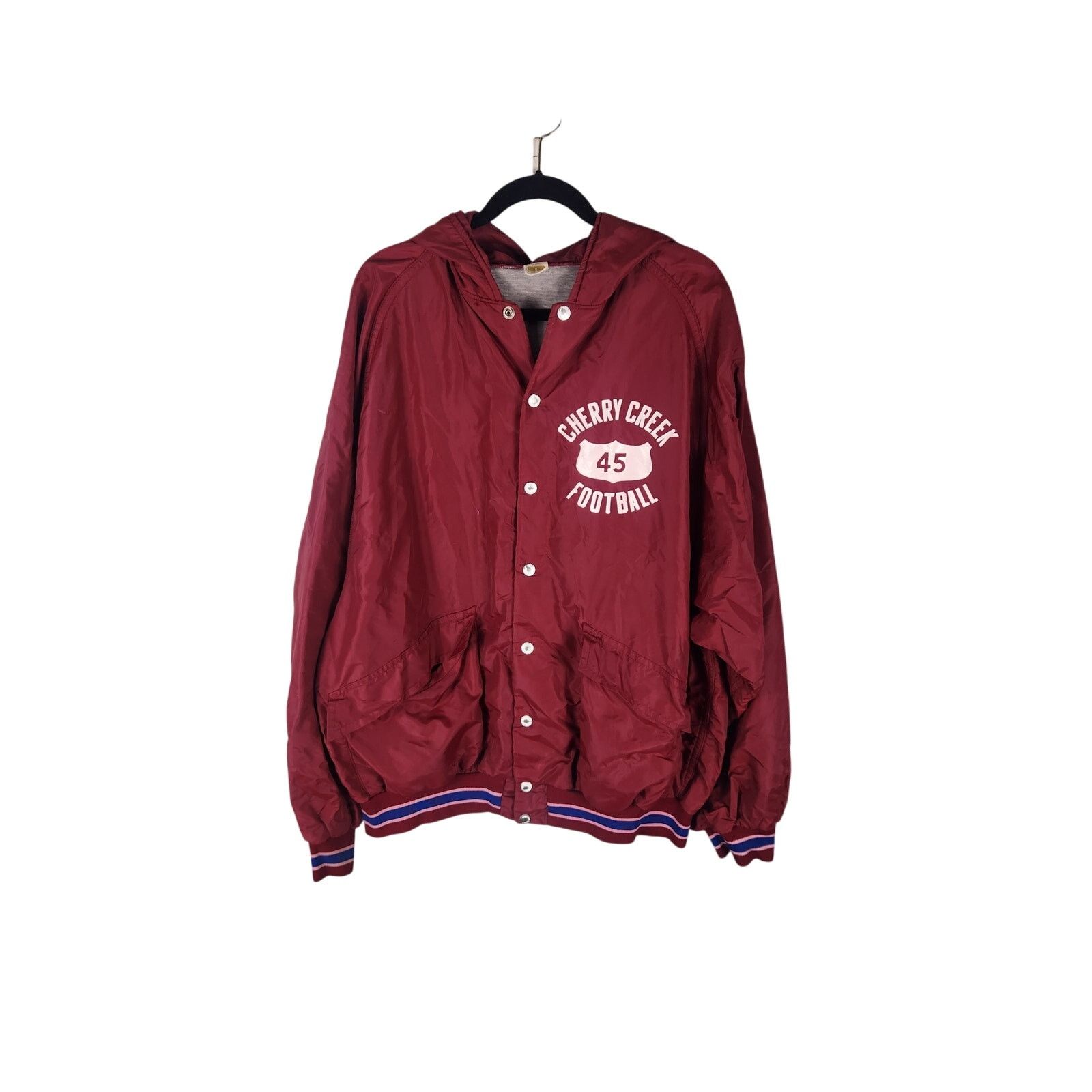 Russell Athletic Vintage 70s Russell Snap Up hooded jacket men's large Size US L / EU 52-54 / 3 - 1 Thumbnail