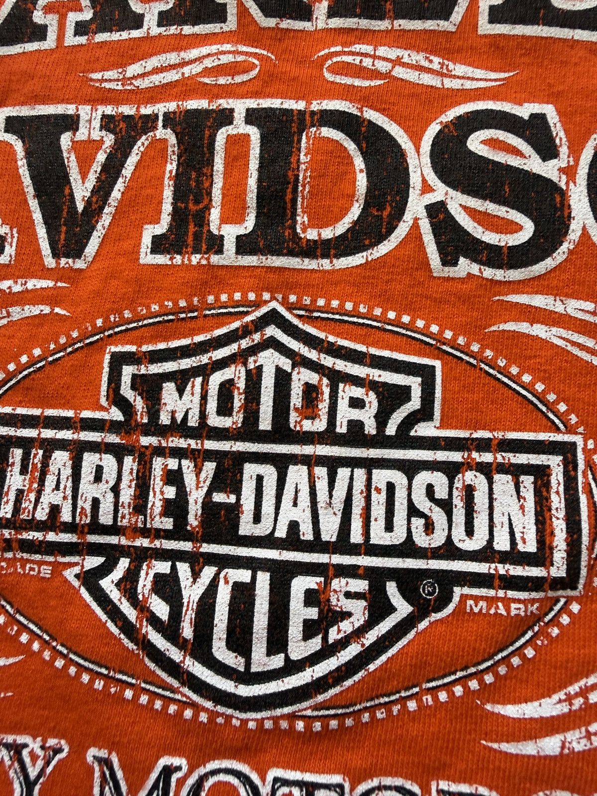 Harley Davidson Vintage Y2K Harley Davidson Motorcycles Graphic Tee Size US M / EU 48-50 / 2 - 4 Thumbnail