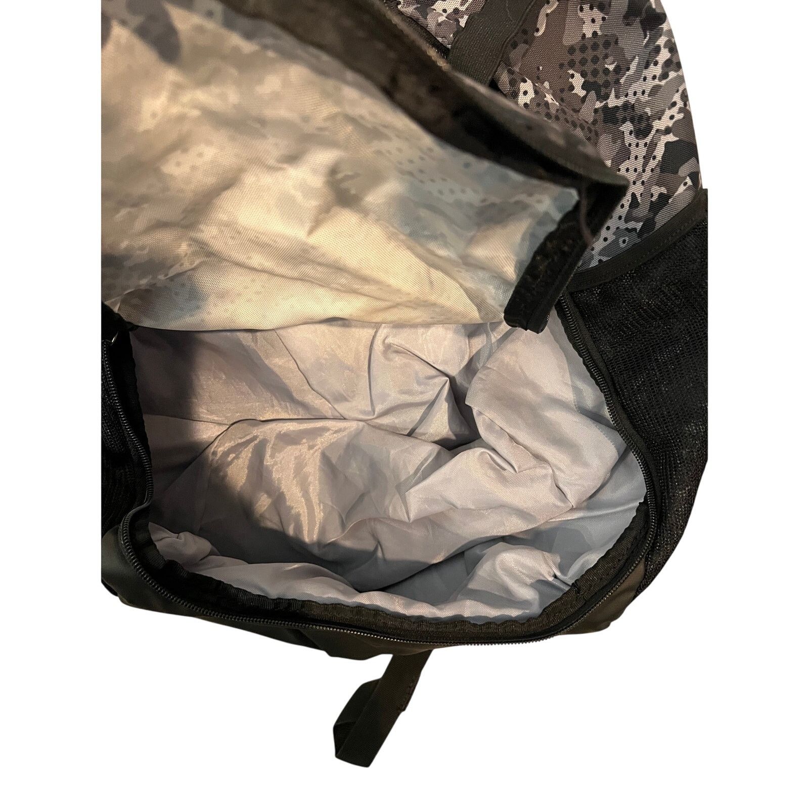 Under Armour Under Armour Gray Camo Hustle Backpack - Gamebag Size ONE SIZE - 3 Thumbnail