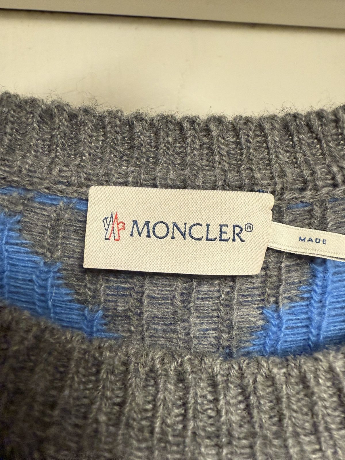 Moncler (NEW) MAGLIONE TRICOT GIROCOLLO ROUND NECK SWEATER Size US L / EU 52-54 / 3 - 2 Thumbnail