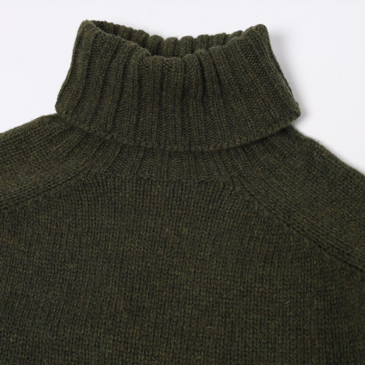Other Pakeman Catto & Carter Jumper Wool Roll Neck Sweater Green Size US M / EU 48-50 / 2 - 6 Thumbnail