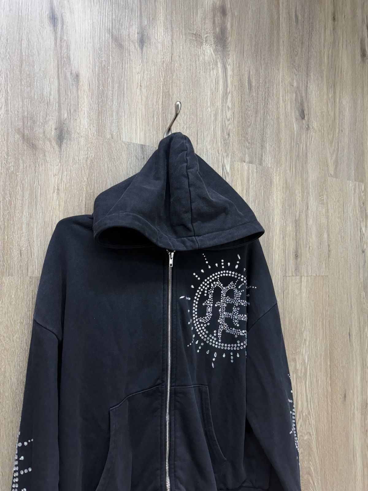 Other Mixed Emotions Grey Zip Up Hoodie Size US M / EU 48-50 / 2 - 2 Thumbnail