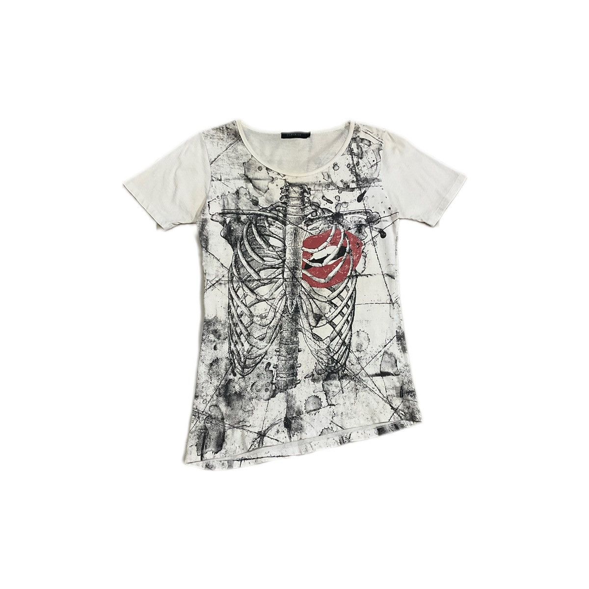 Hysteric Glamour × If Six Was Nine × Japanese Brand 🔥Sick Y2K Civarize Asymmetric Shirt 3D Skeleton Overprinted Size US S / EU 44-46 / 1 - 1 Thumbnail