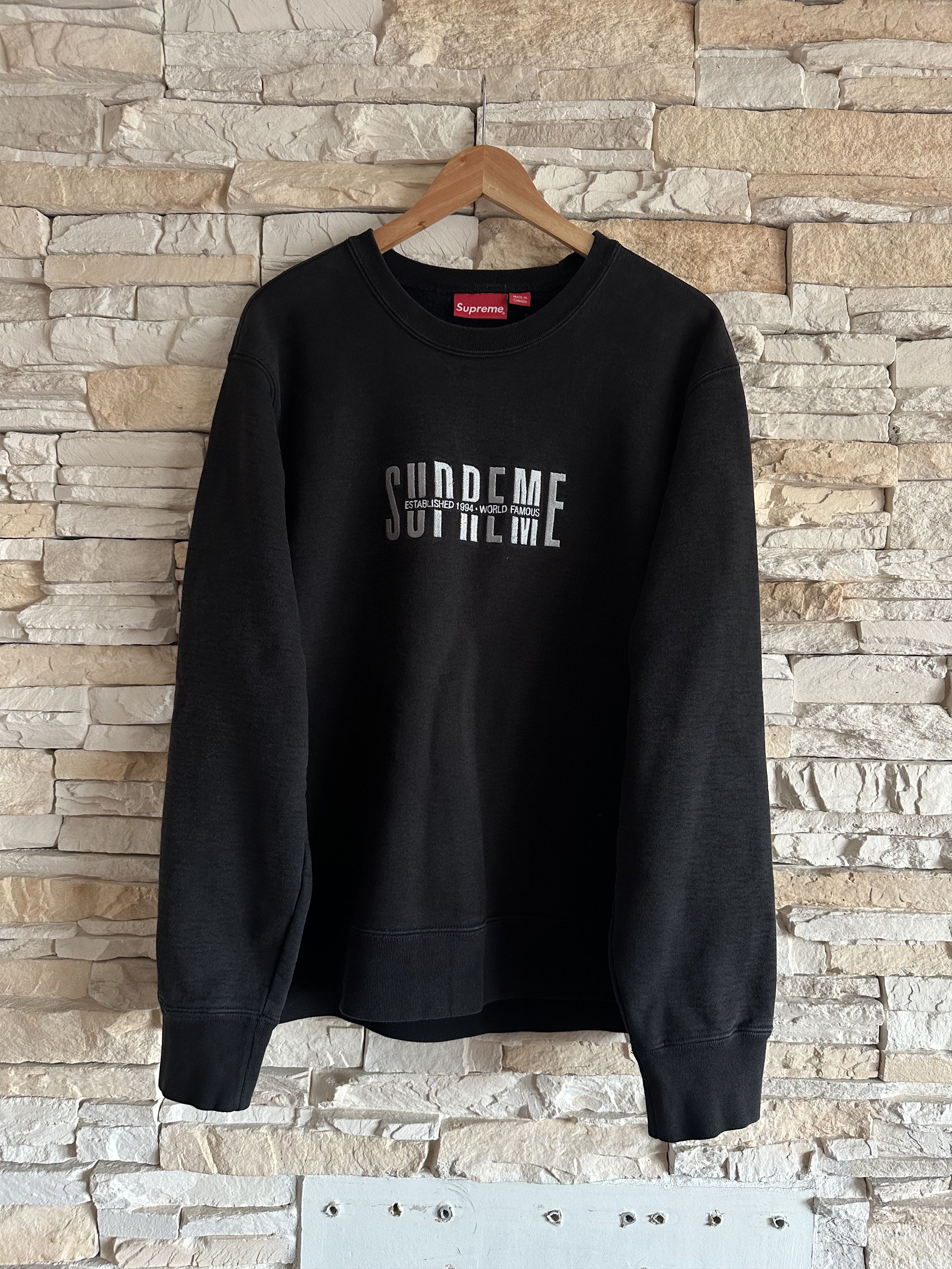 Streetwear × Supreme Supreme world famous jacquard track jacket