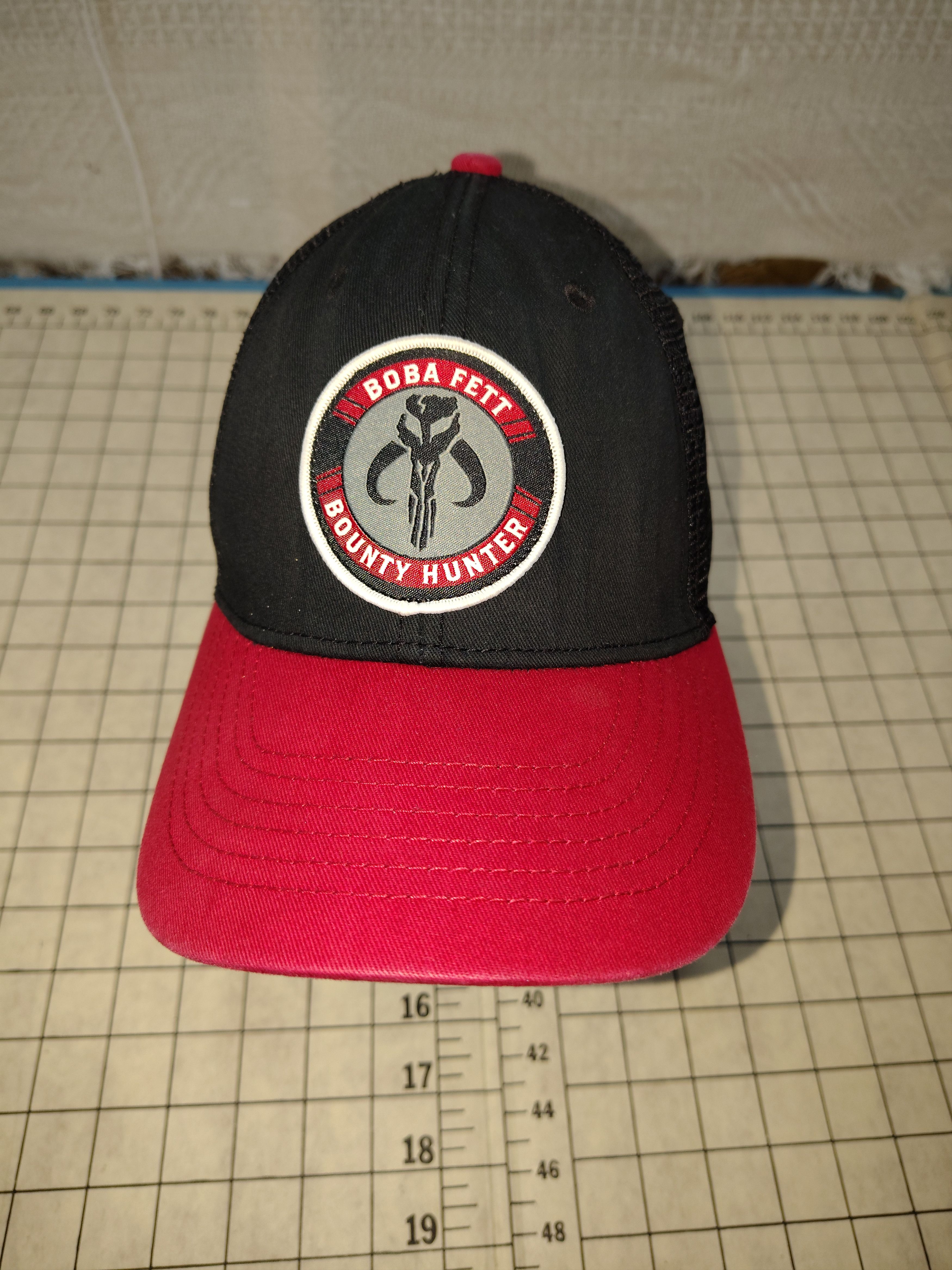 Star Wars Men's Red & Black Star Wars Boba Fett Bounty Hunter Cap Size ONE SIZE - 1 Thumbnail