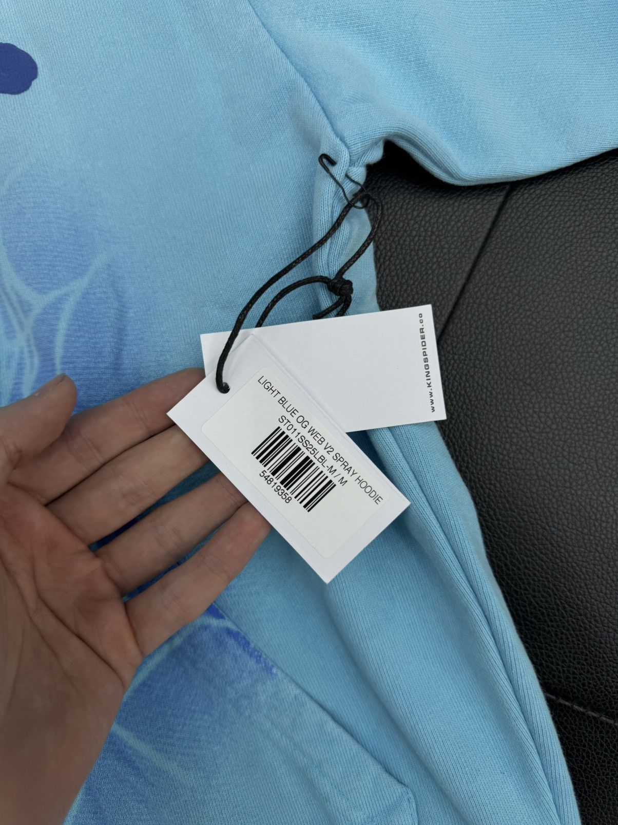 Sp5der Sp5der Worldwide Blue 2025 Hoodie Size M (NEW) Size US M / EU 48-50 / 2 - 7 Thumbnail