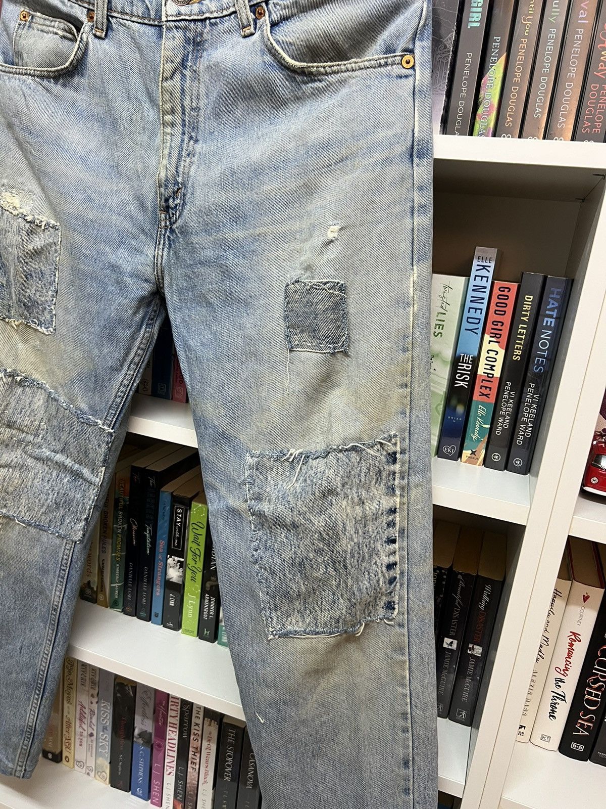 Levi's Levis Orange Tab Distressed Denim Size US 33 - 2 Thumbnail